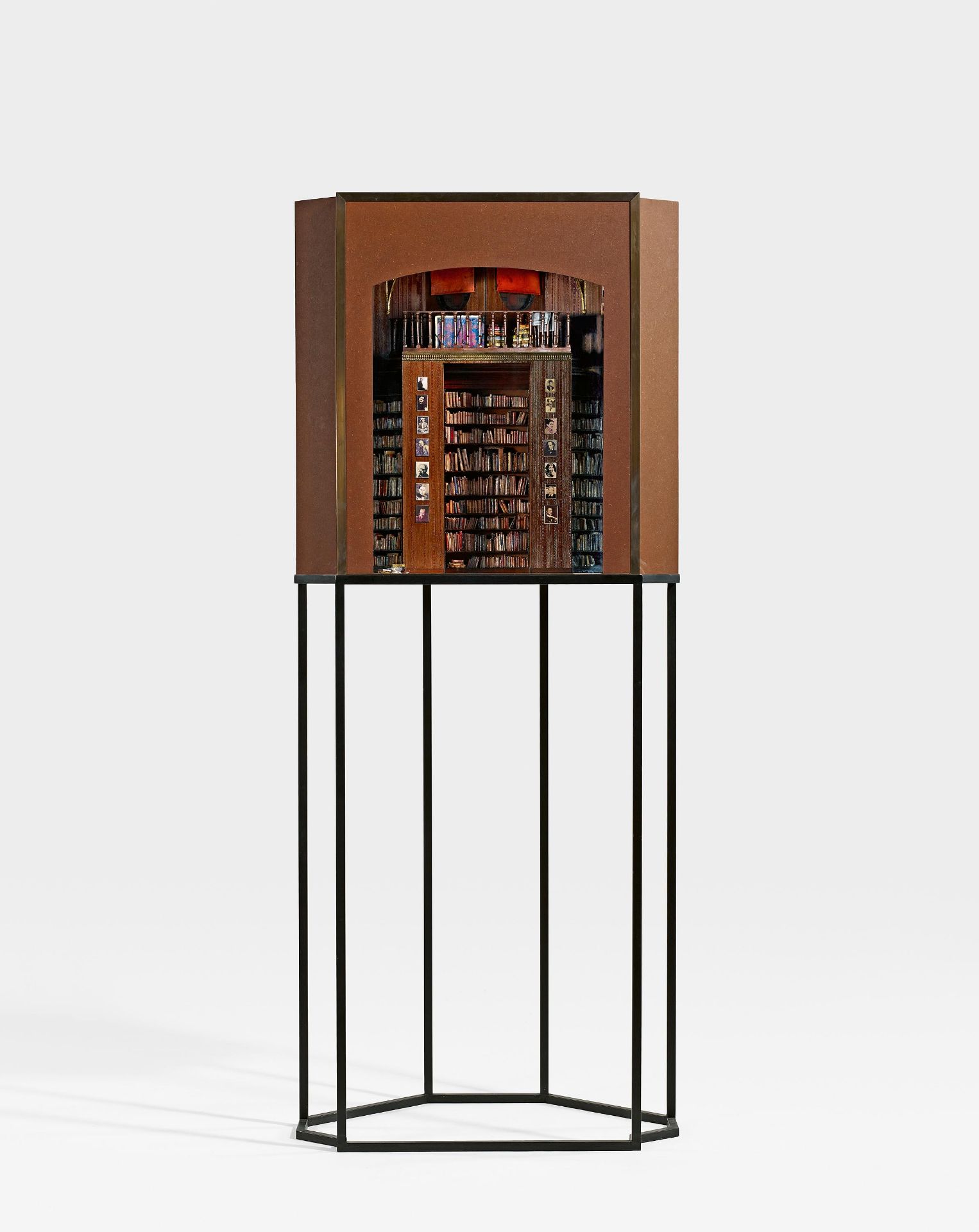 MATTON, CHARLESParis 1931 - 2008Titel: Babel Library Homage to Borges II. Untertitel: Miniatur-