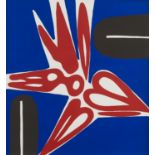 NAY, ERNST WILHELM1902 Berlin - 1968 KölnTitel: Metablau (Siebdruck nach dem Gemälde "Metablau (