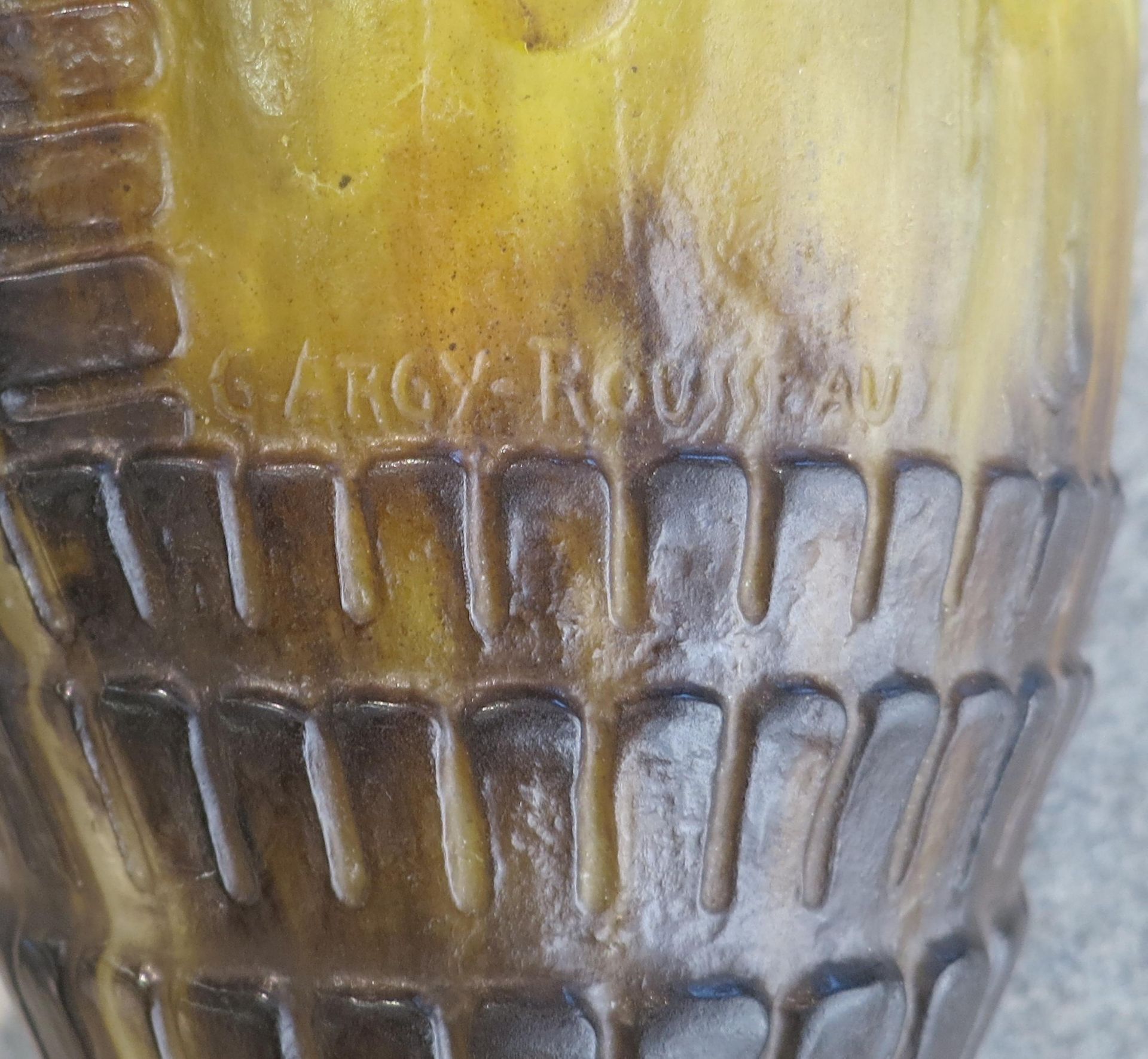 VASE "FOUGÈRES". - Bild 5 aus 5