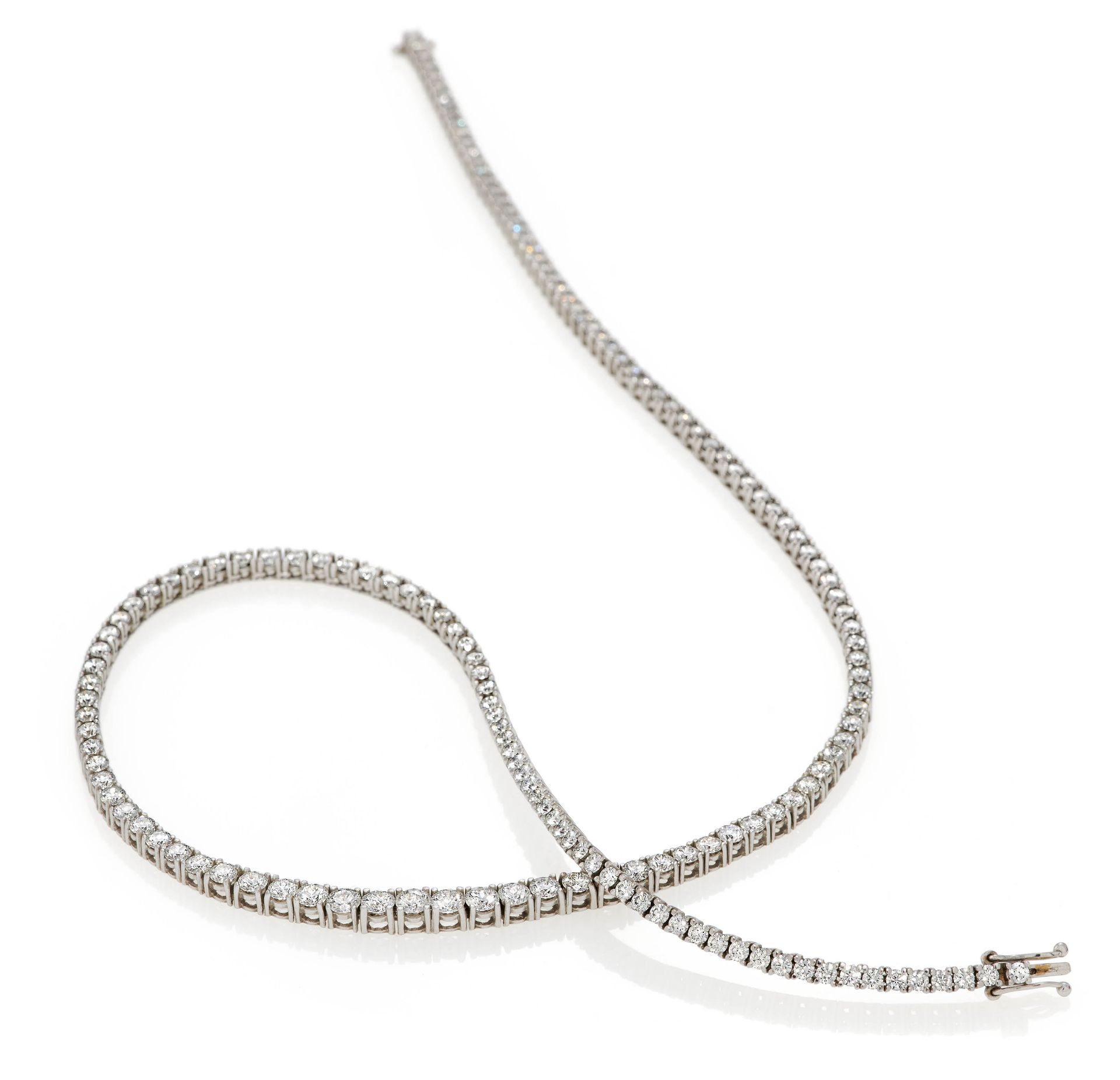 DIAMANT-COLLIER. - Image 2 of 2