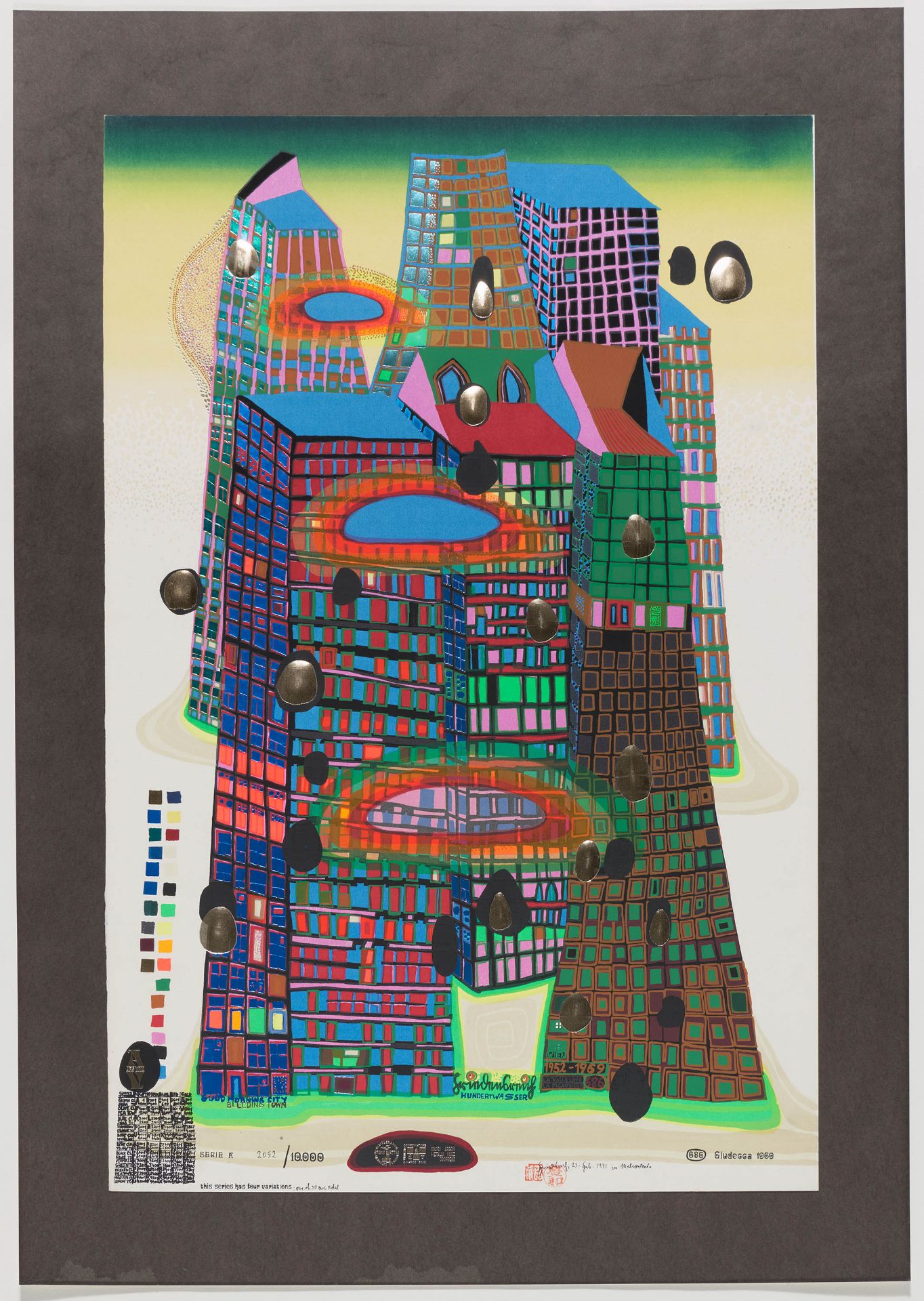 HUNDERTWASSER, FRIEDENSREICH - Image 2 of 4