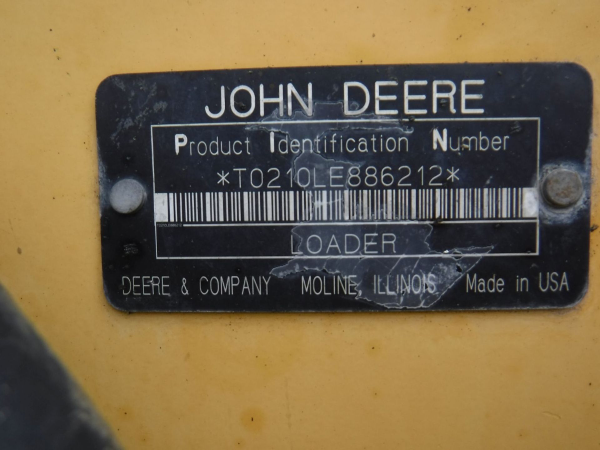 2007 John Deere 210LE Skip Loader, - Image 17 of 17
