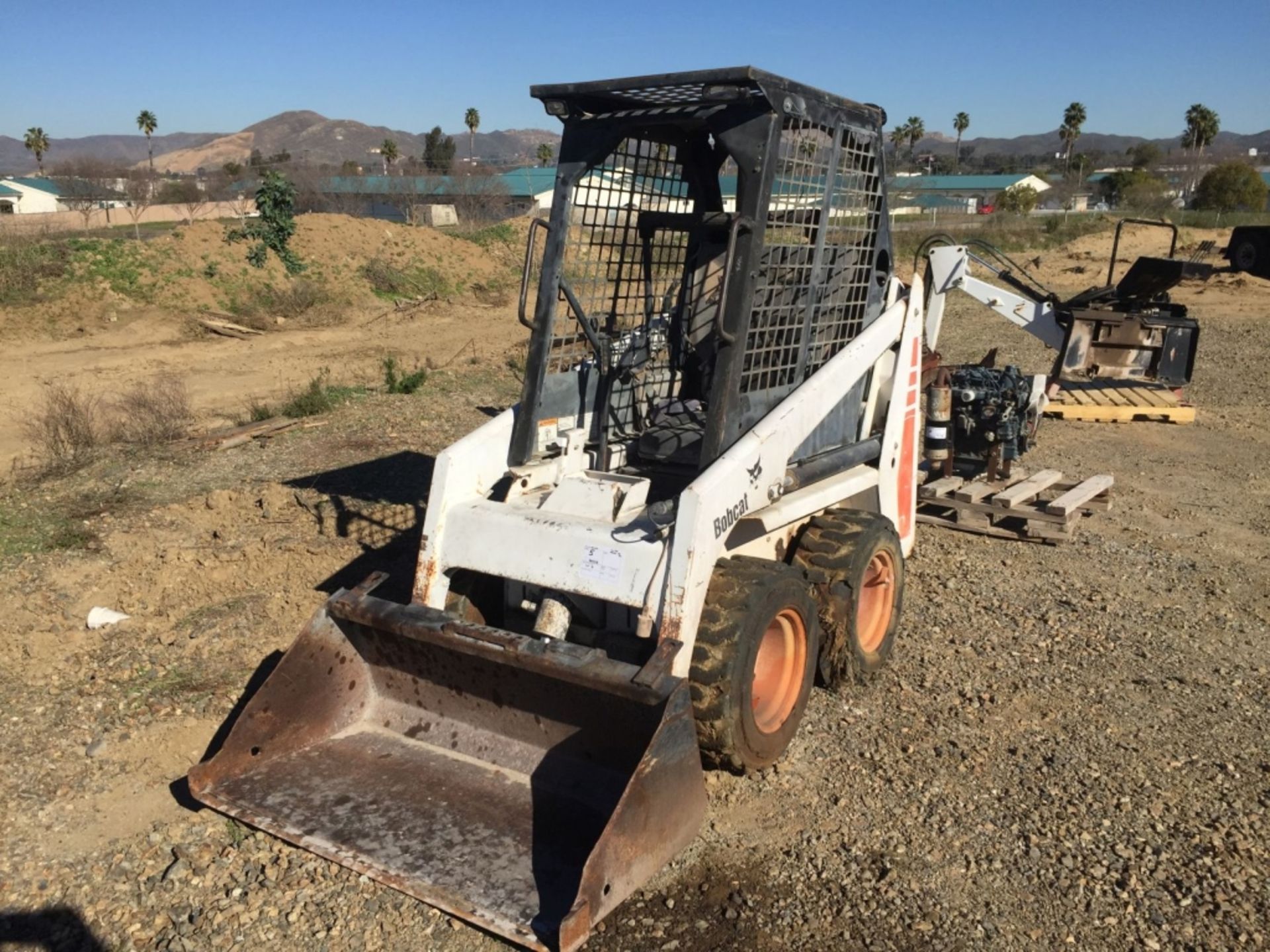 Bobcat 443B Skid Steer Loader,