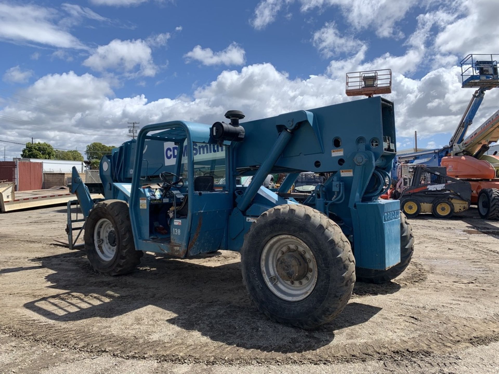 Gradall D544D-10 Forward Reach Forklift, - Image 3 of 12