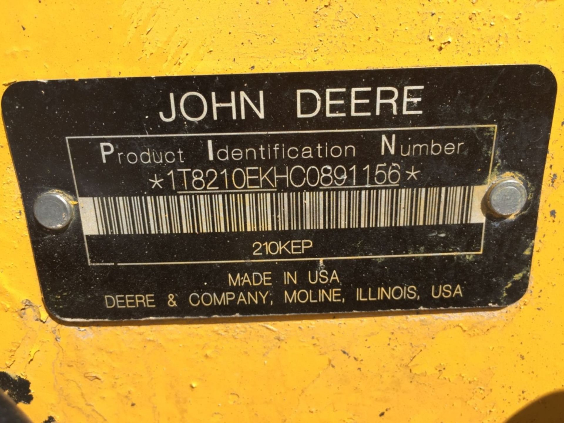 2012 John Deere 210KEP Skip Loader, - Image 26 of 27