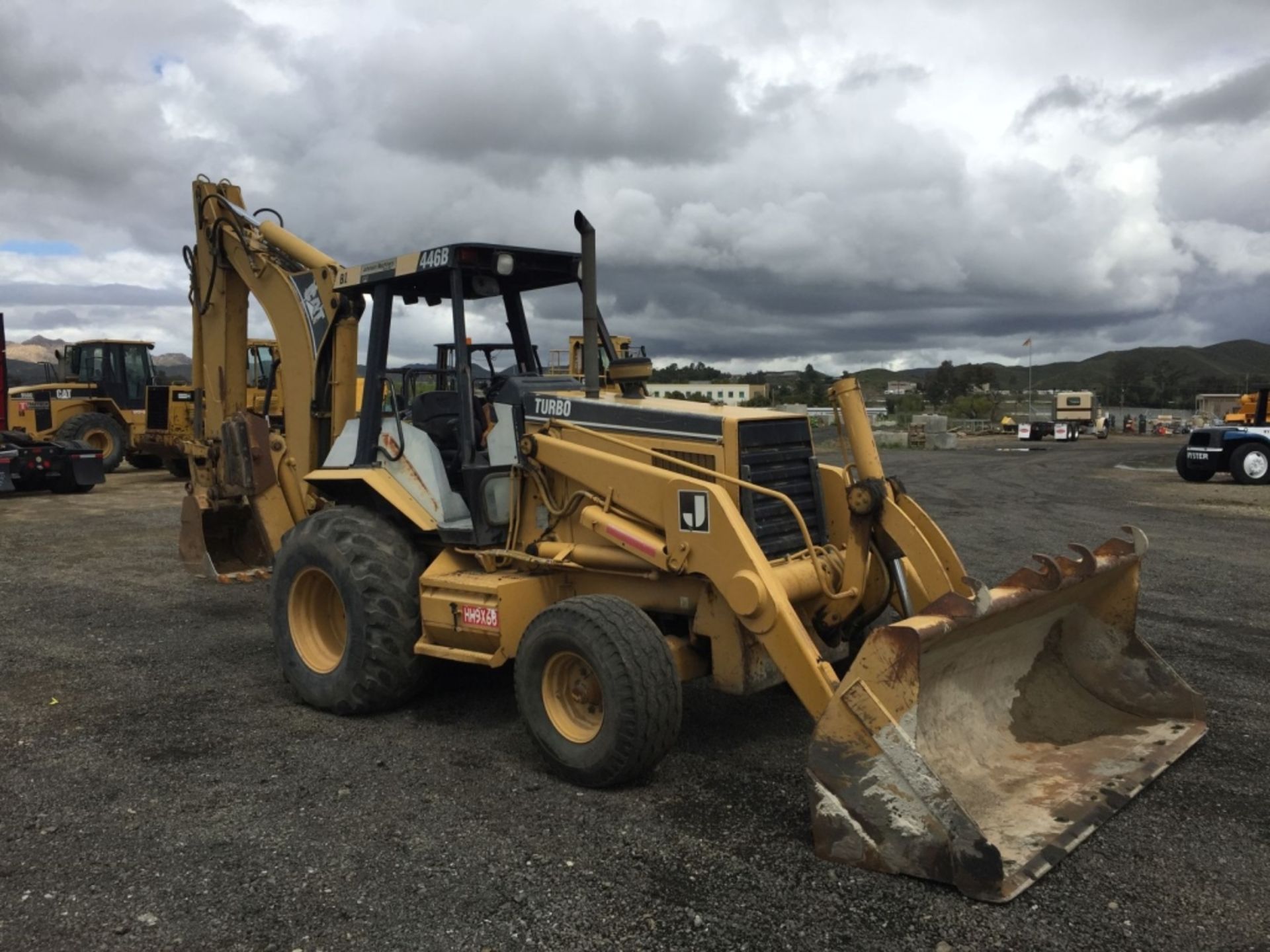 Caterpillar 446B Backhoe,