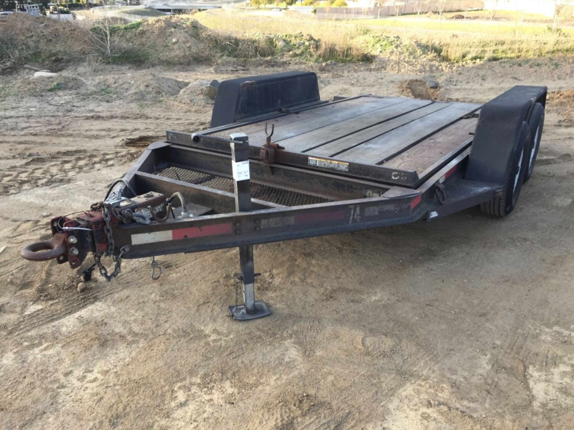 Millerbilt Tilt Deck Equipment Trailer,