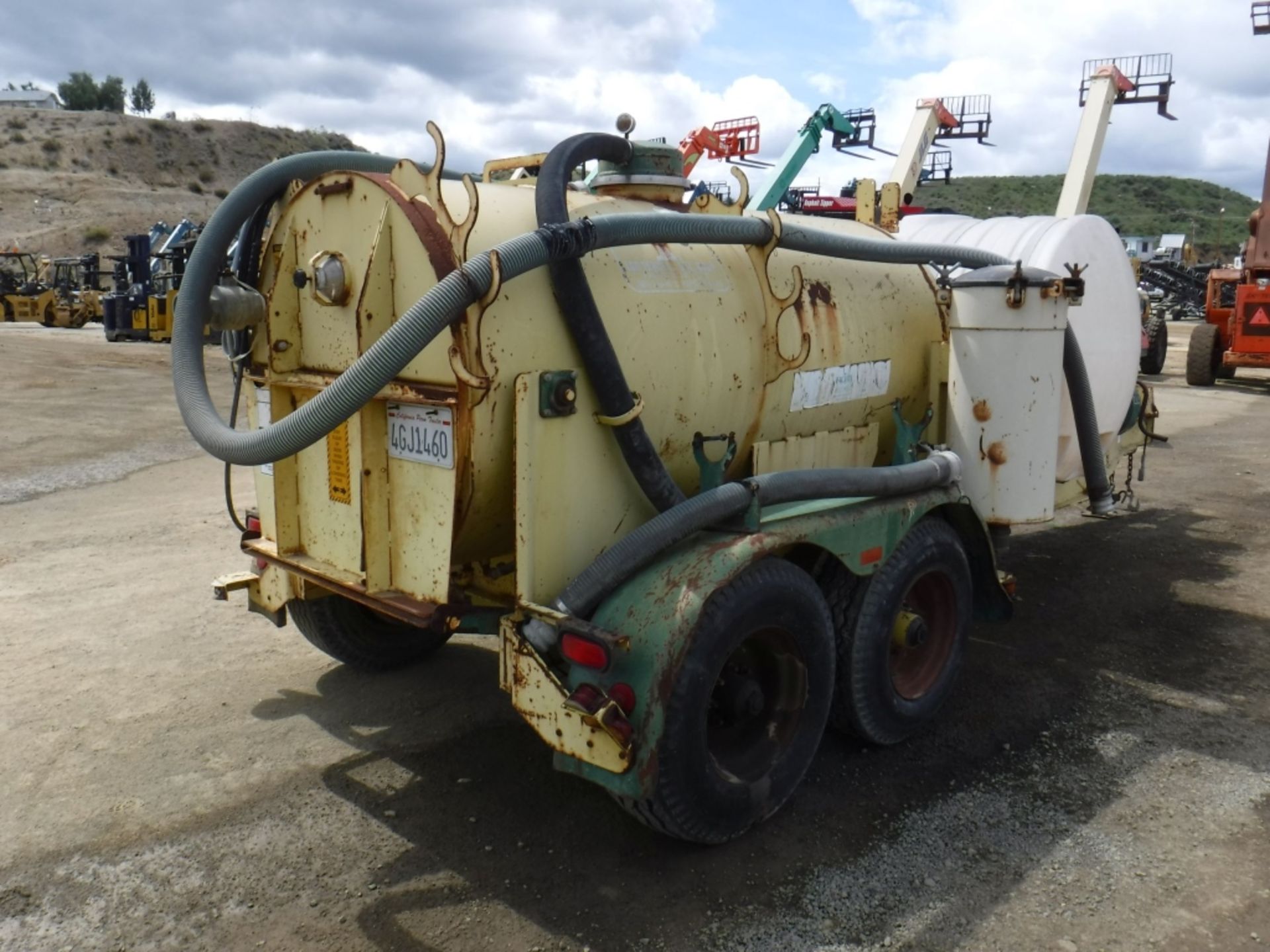 Ring O Matic Jet Vac Hydro Vacuum Trailer, - Image 3 of 13