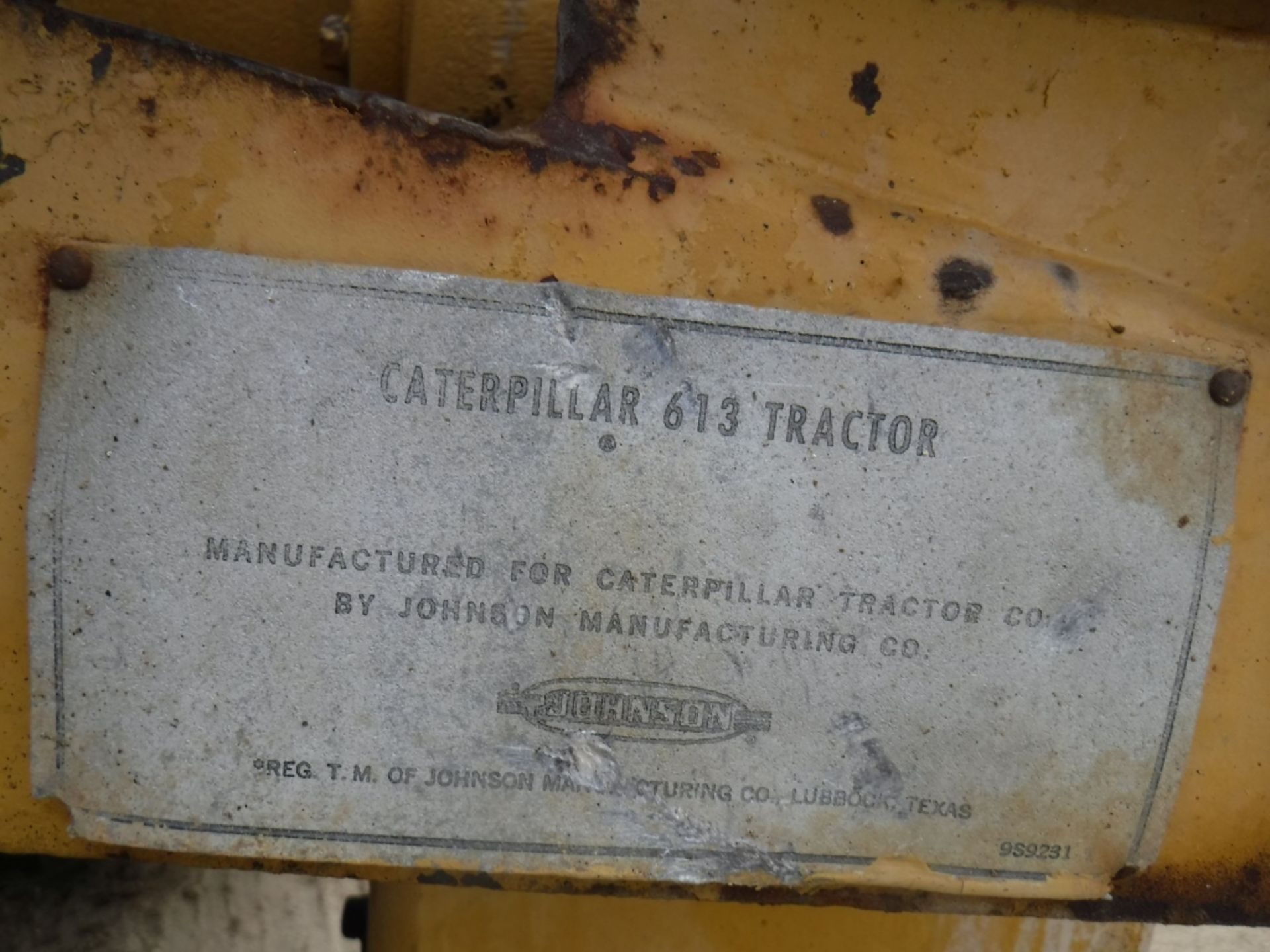 Caterpillar 613 Motor Scraper, - Image 21 of 25