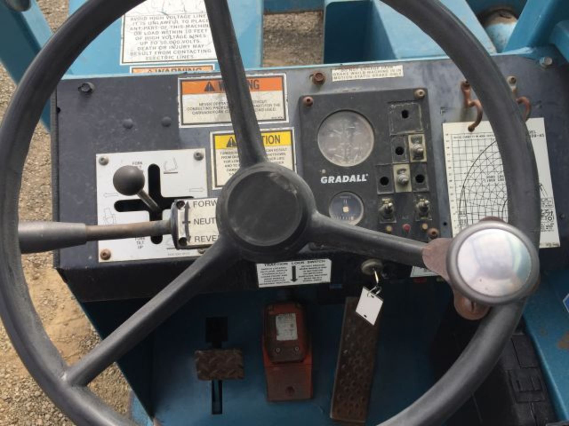 2000 Gradall 534D9-45 Forward Reach Forklift, - Image 8 of 27