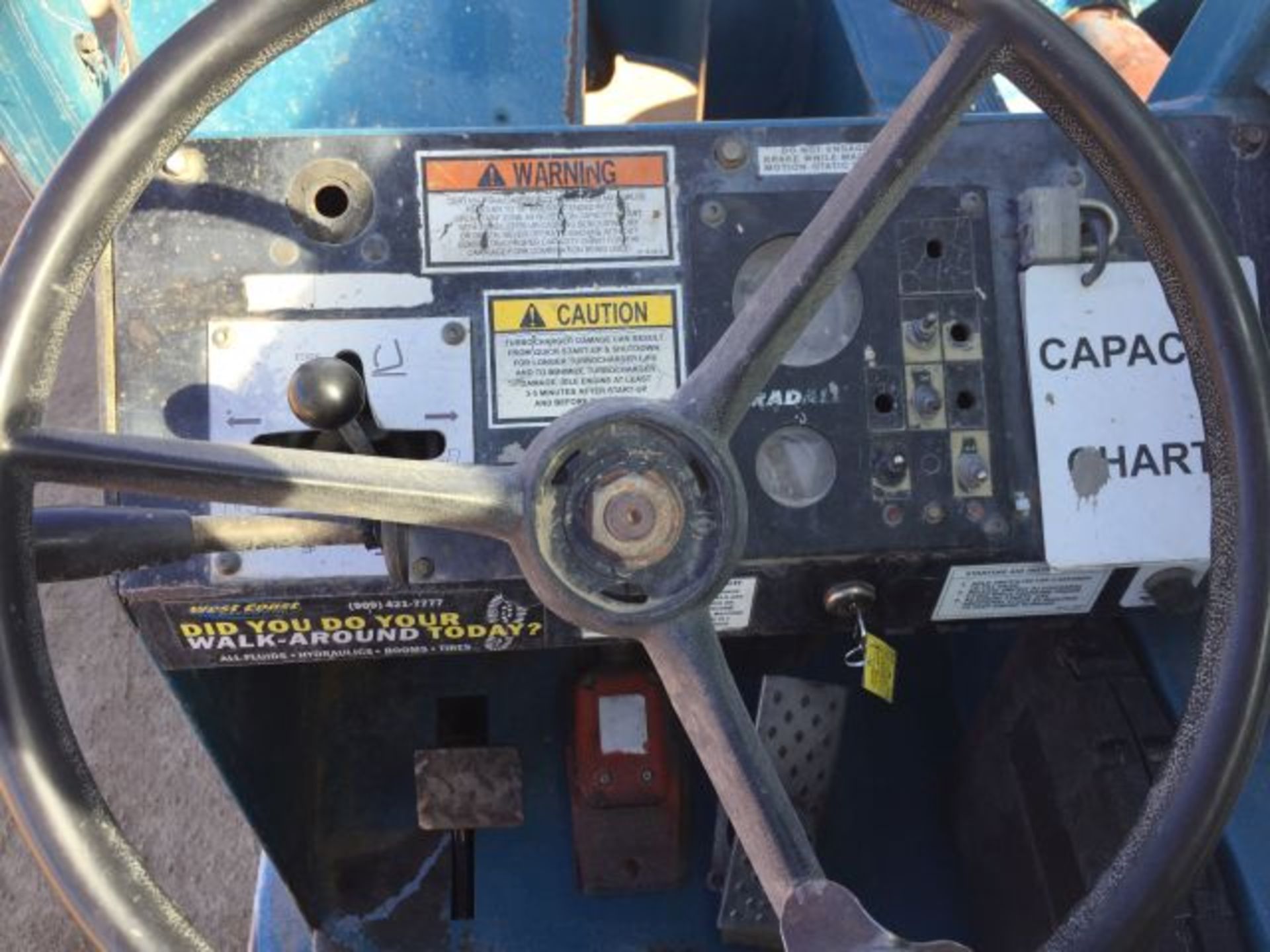 2001 Gradall 534D10-45 Forward Reach Forklift, - Image 7 of 33