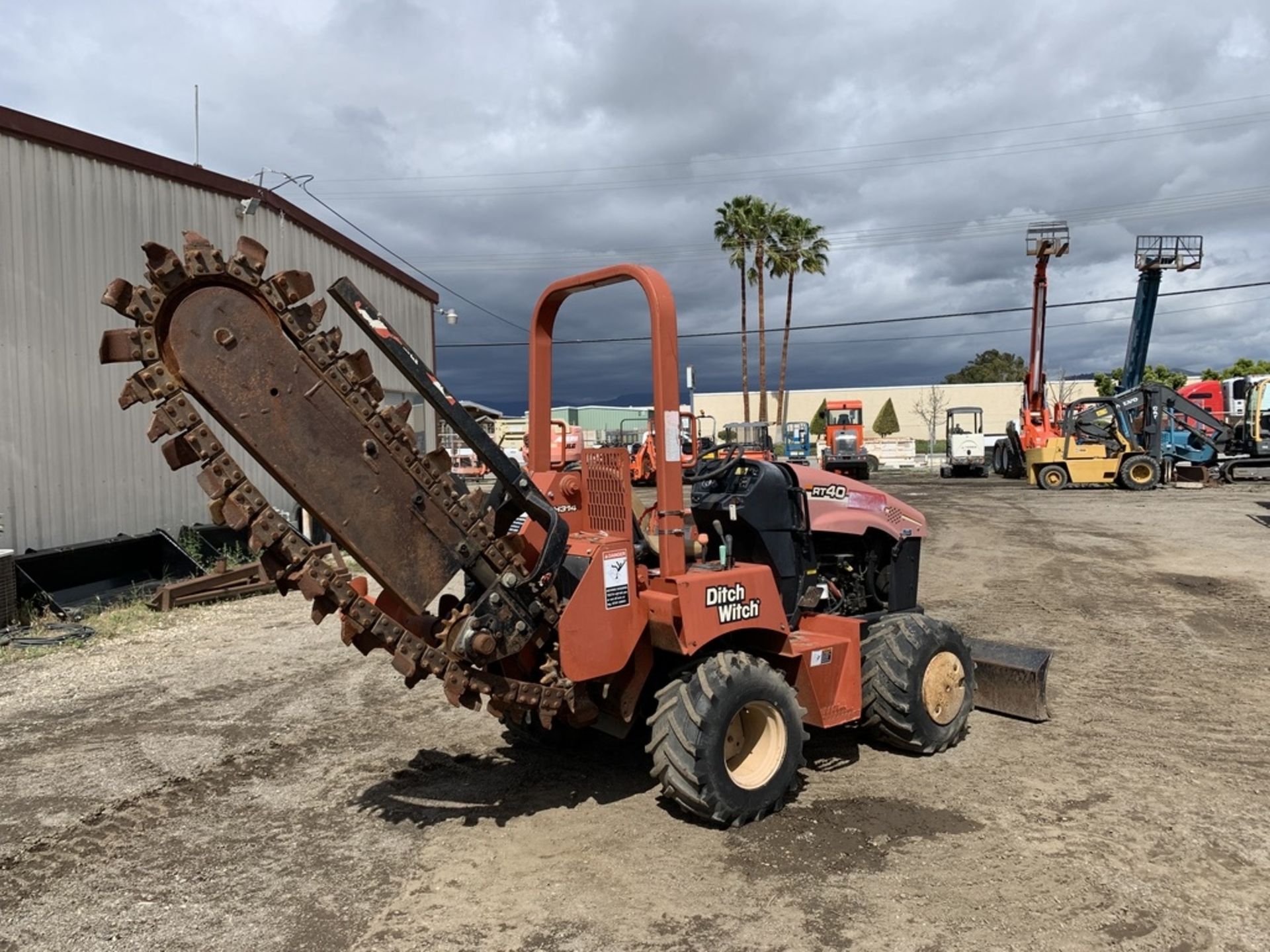 2005 Ditch Witch RT40 Ride On Trencher, - Image 5 of 15