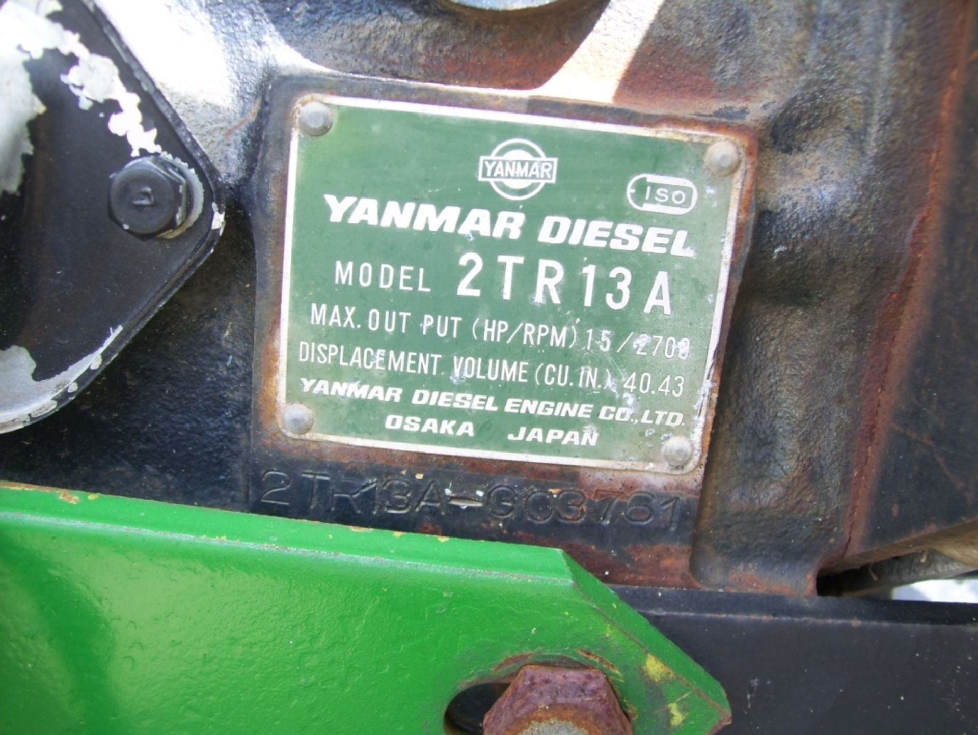 Yanmar Utility Tractor, - Image 8 of 13