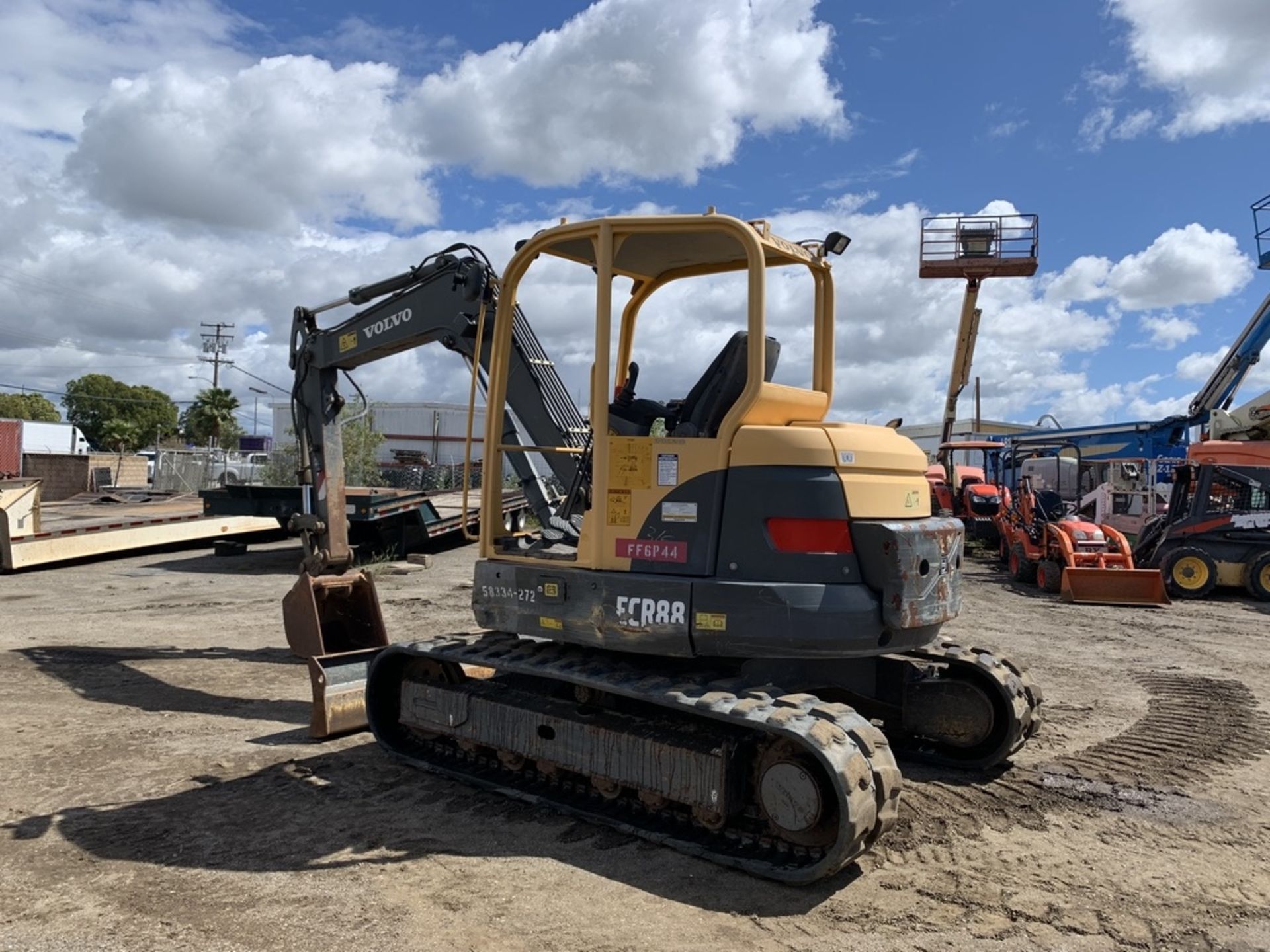 2013 Volvo ECR88 Mini Excavator, - Image 3 of 20