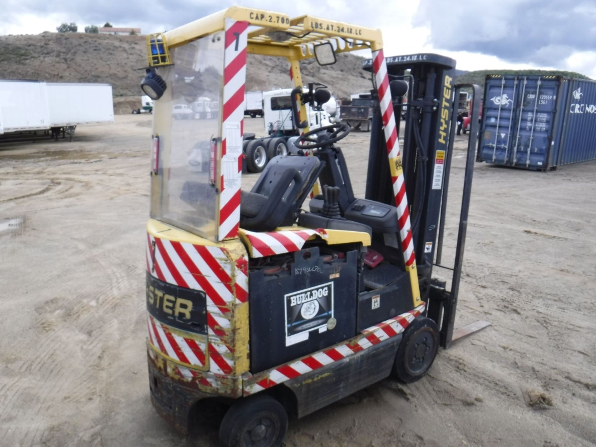 Hyster E30Z Industrial Forklift, - Image 4 of 18