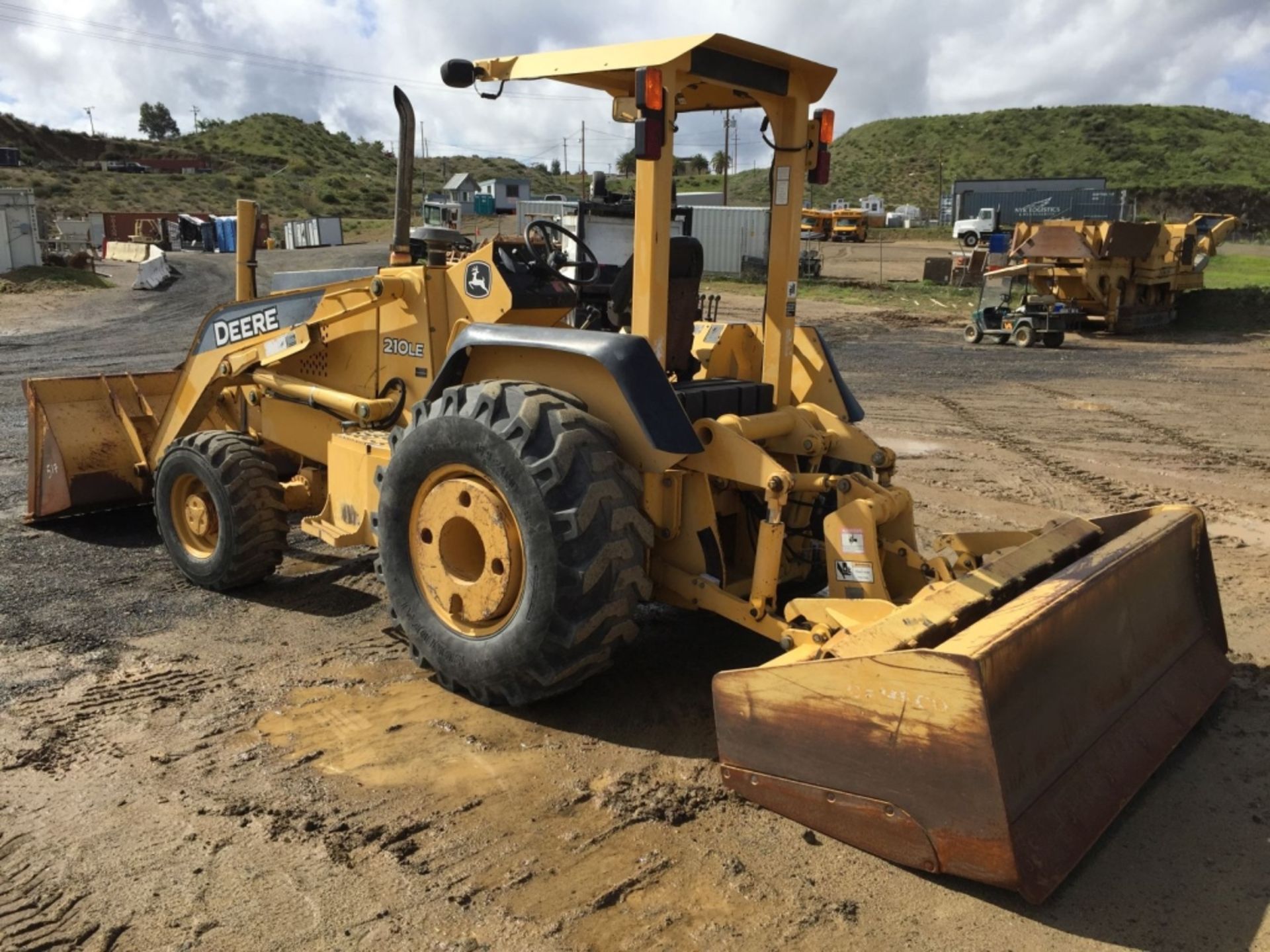 2005 John Deere 210LE Skip Loader, - Image 3 of 24