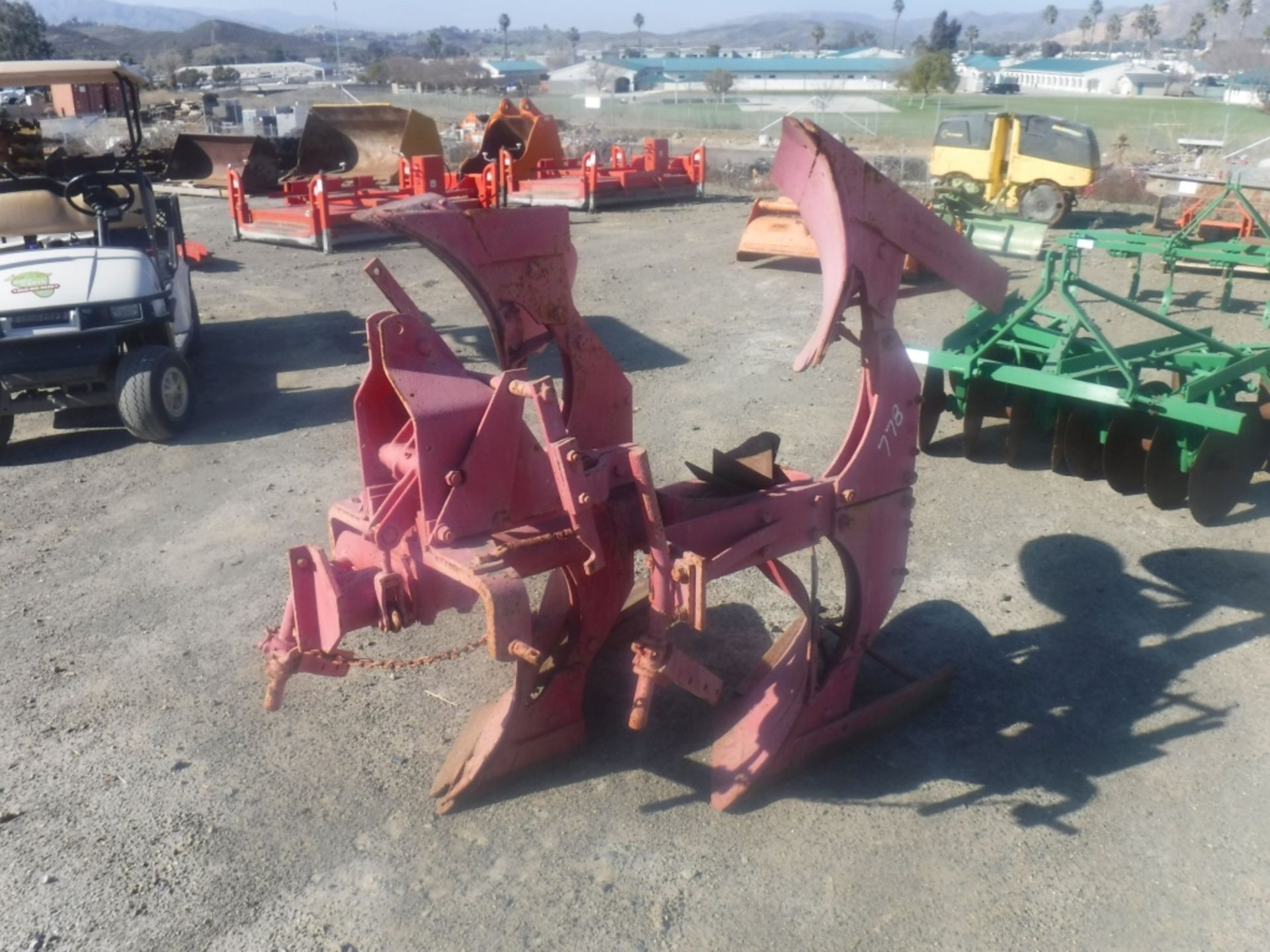 Z-Bottom Rollover Plow Attachment,