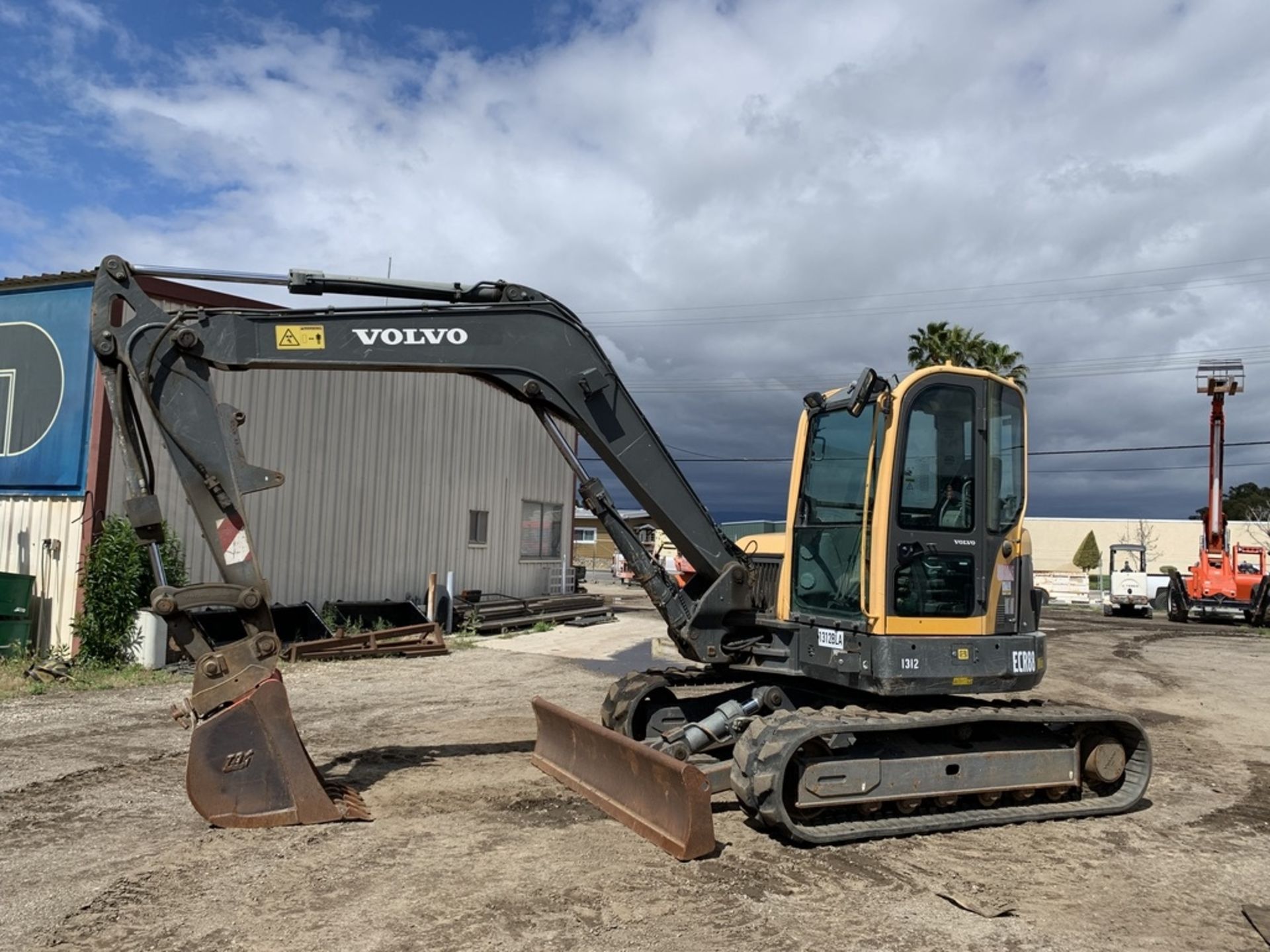 2013 Volvo ECR88 Mini Excavator,