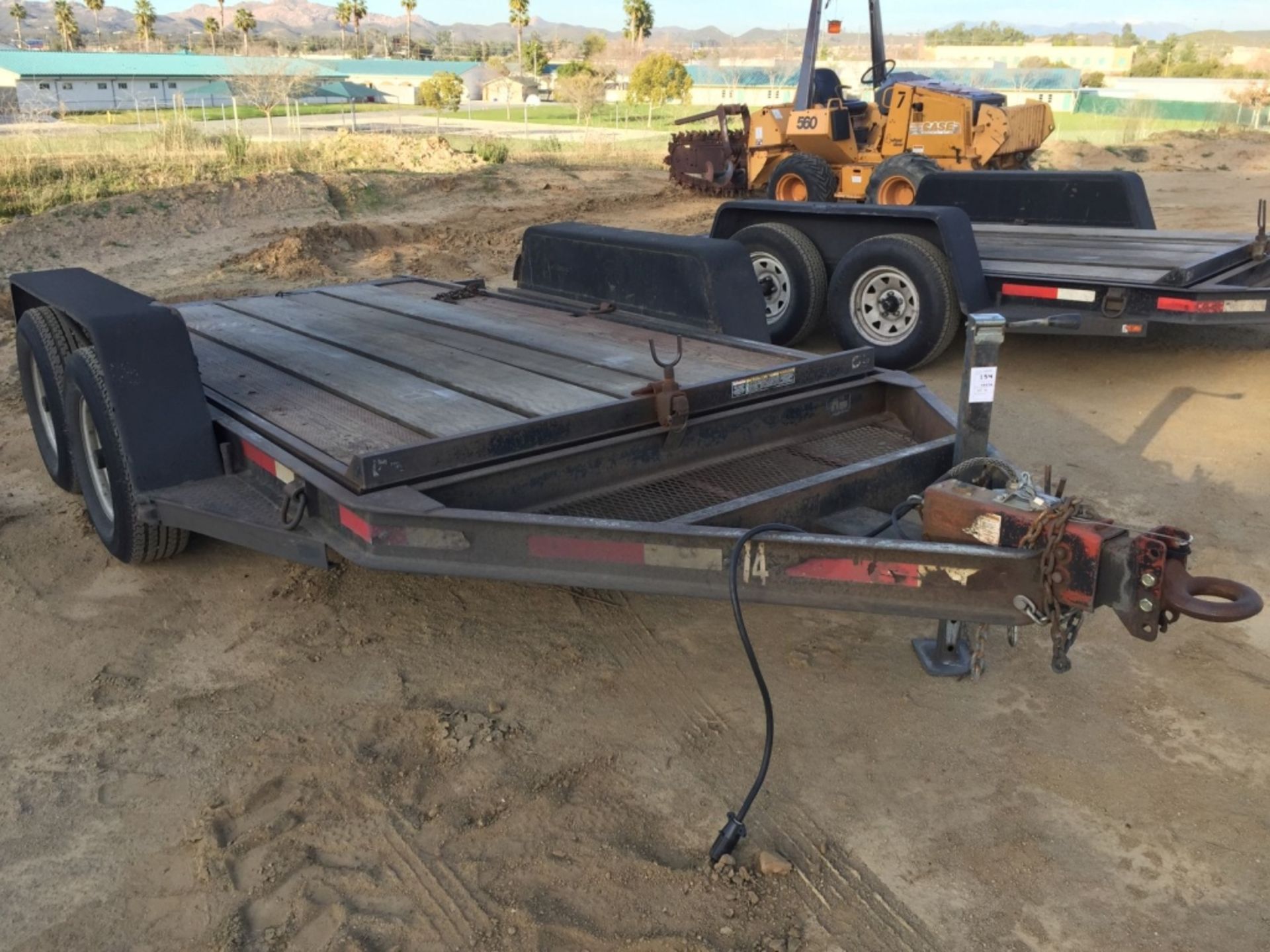 Millerbilt Tilt Deck Equipment Trailer, - Image 2 of 13