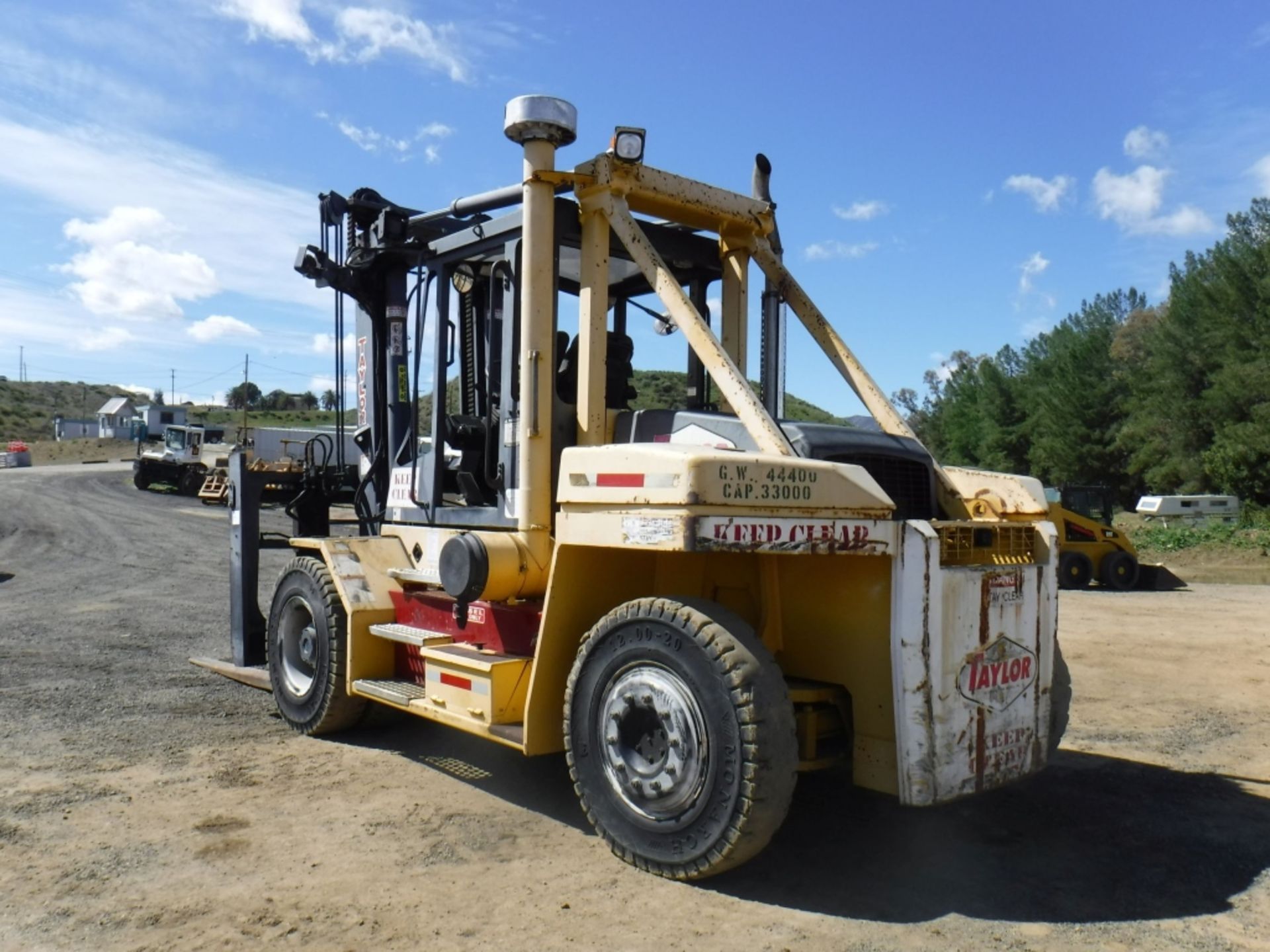 2011 Taylor TX330M Construction Forklift, - Image 4 of 26