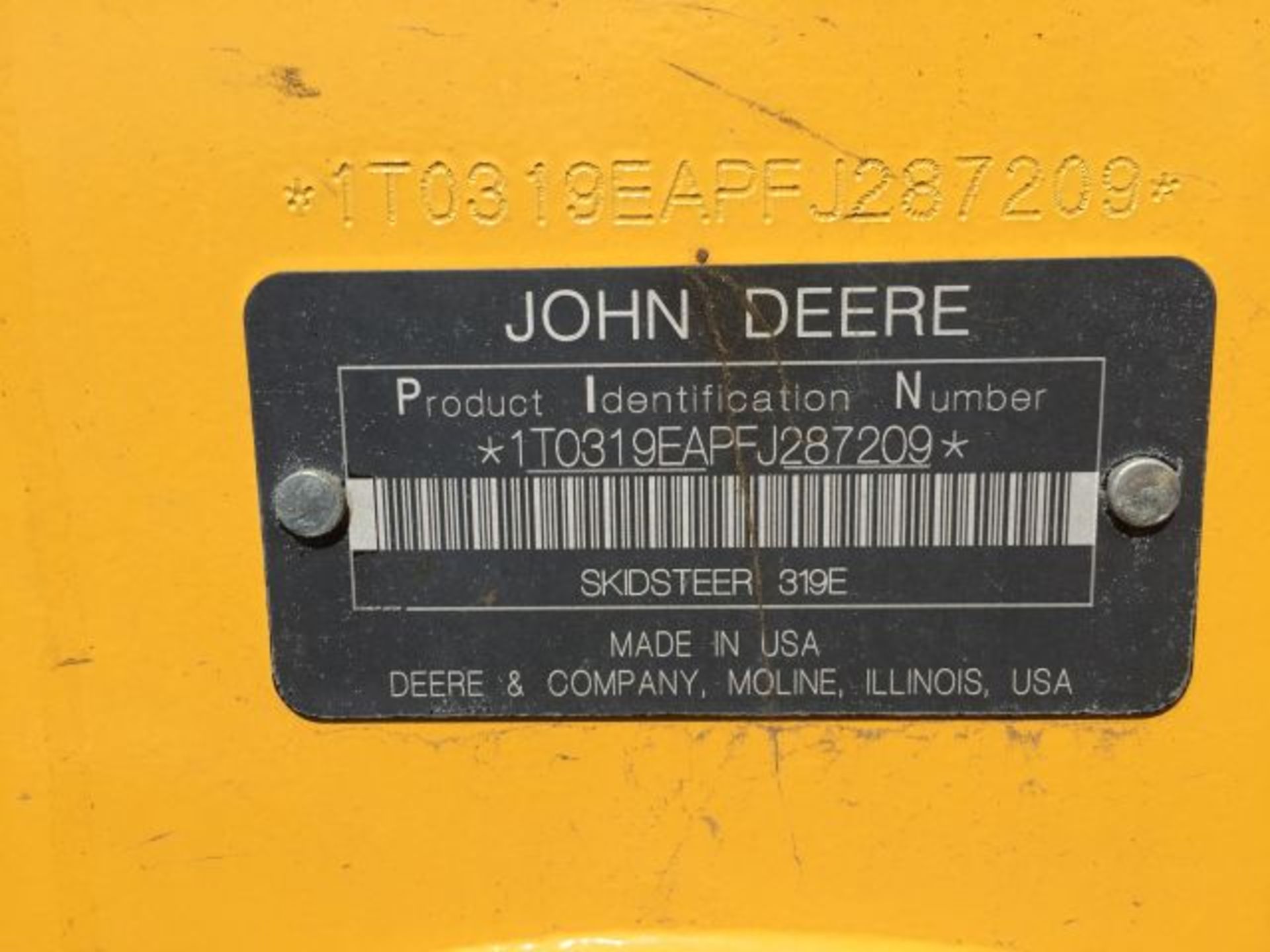 2015 John Deere 319E Track Loader, - Image 22 of 22