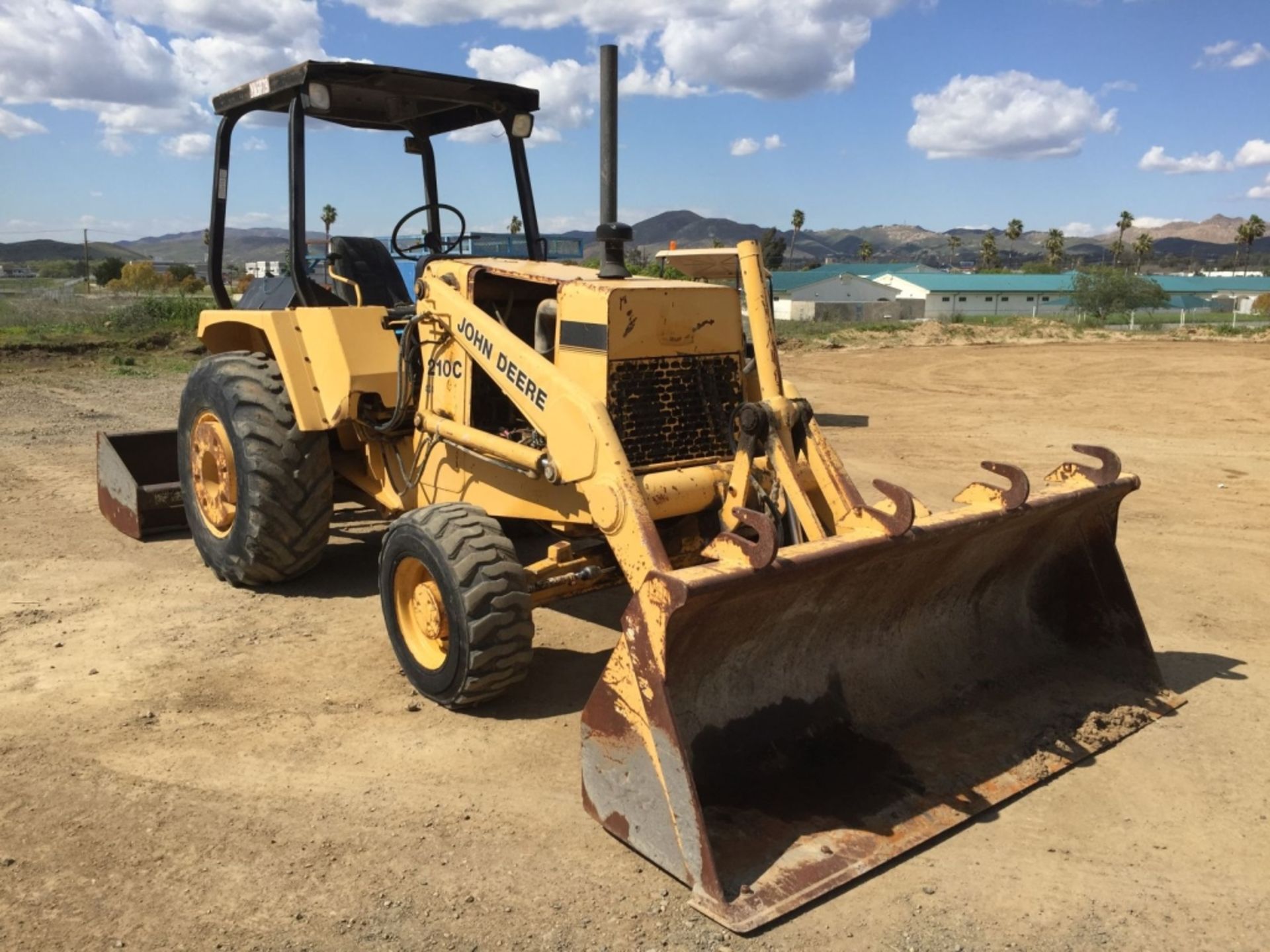 John Deere 210C Skip Loader,