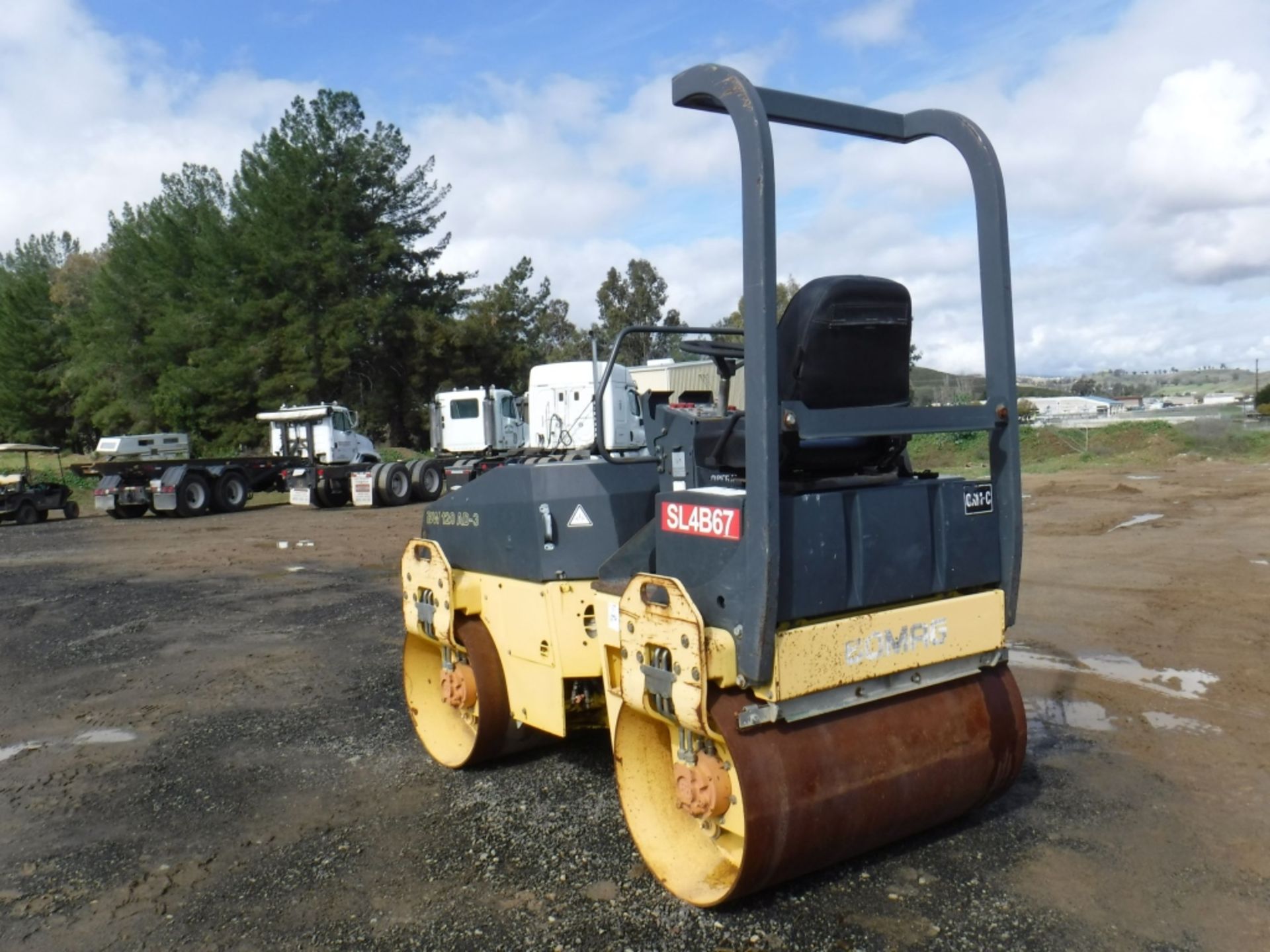 2000 Bomag BW-120 AD-3 Vibratory Tandem Roller, - Image 4 of 14