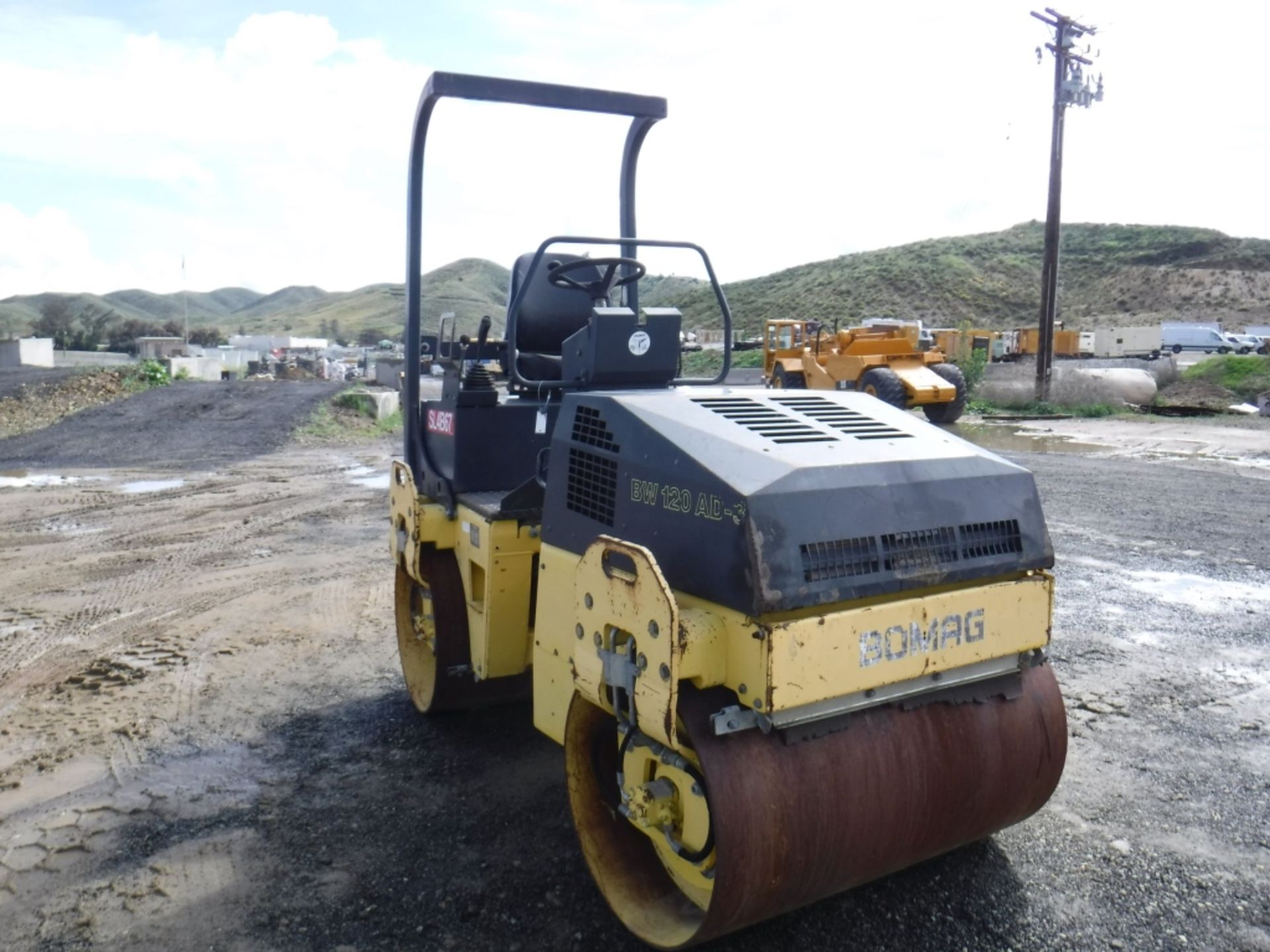 2000 Bomag BW-120 AD-3 Vibratory Tandem Roller, - Image 2 of 14