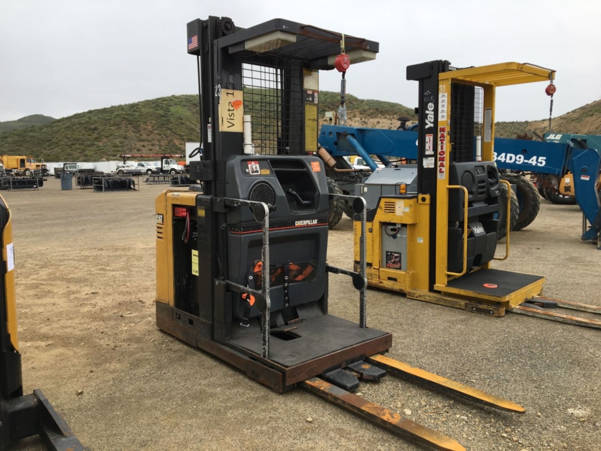 Caterpillar NOR3OP Stand-On Warehouse Forklift, - Image 13 of 102