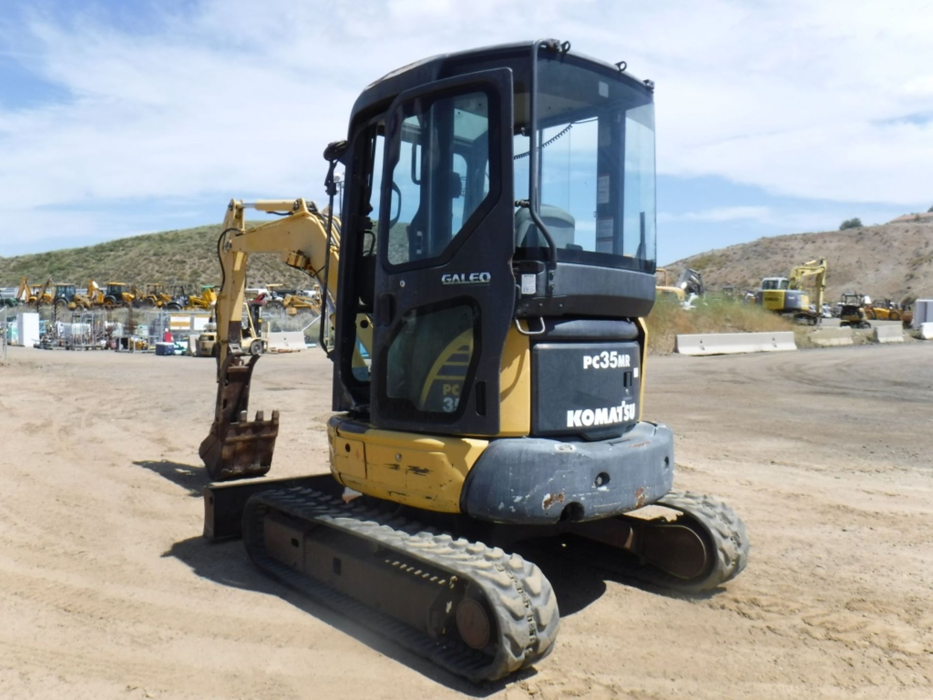 2007 Komatsu PC35MR-2 Mini Excavator, - Image 6 of 37