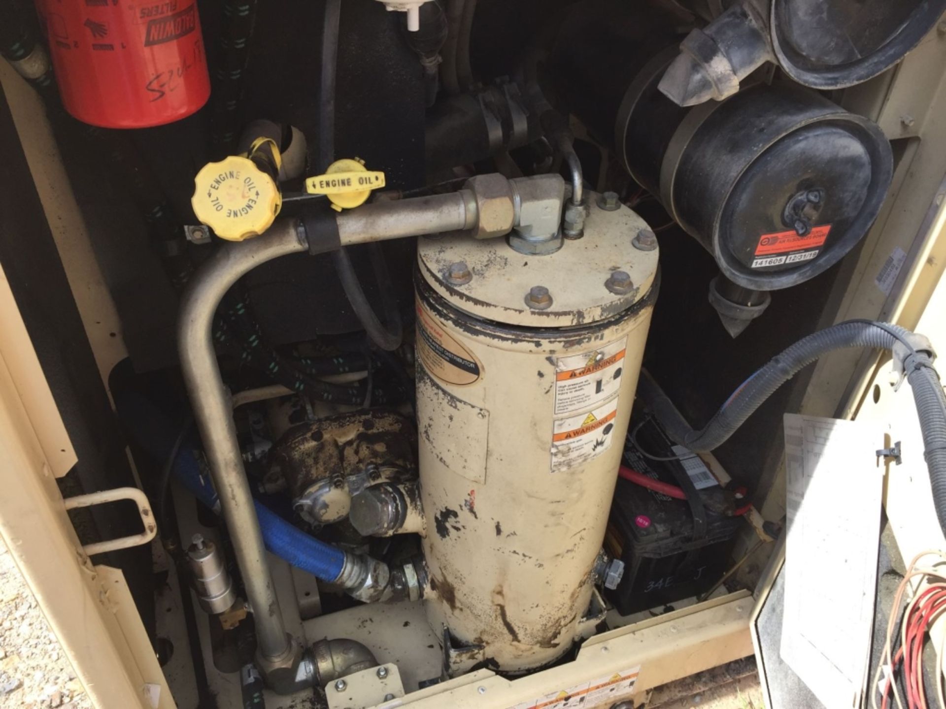 Ingersoll Rand P185WJDU 185CFM Air Compressor, - Image 45 of 67