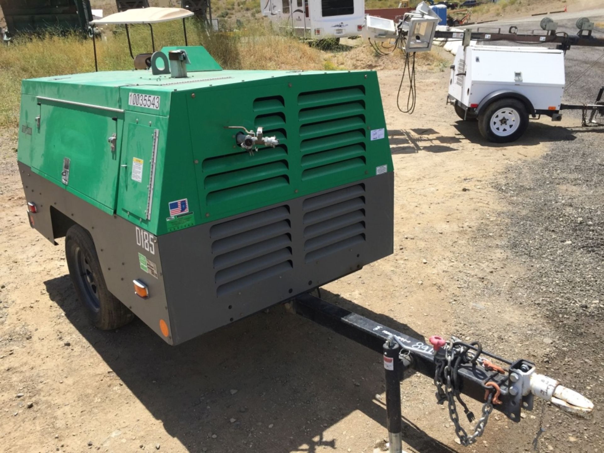 2018 Sullivan D185PDZSB 185 CFM Air Compressor, - Image 4 of 39