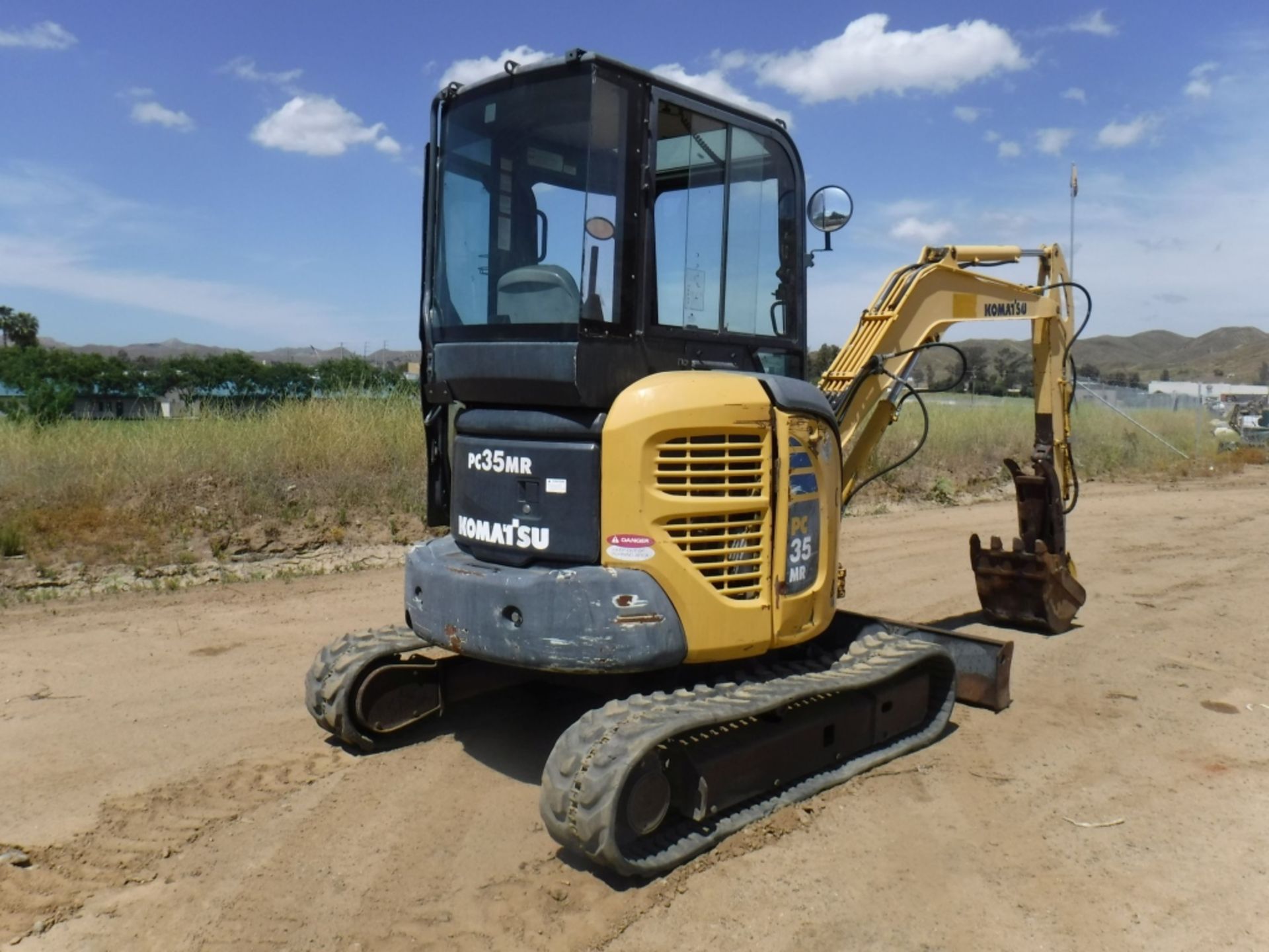 2007 Komatsu PC35MR-2 Mini Excavator, - Image 4 of 37