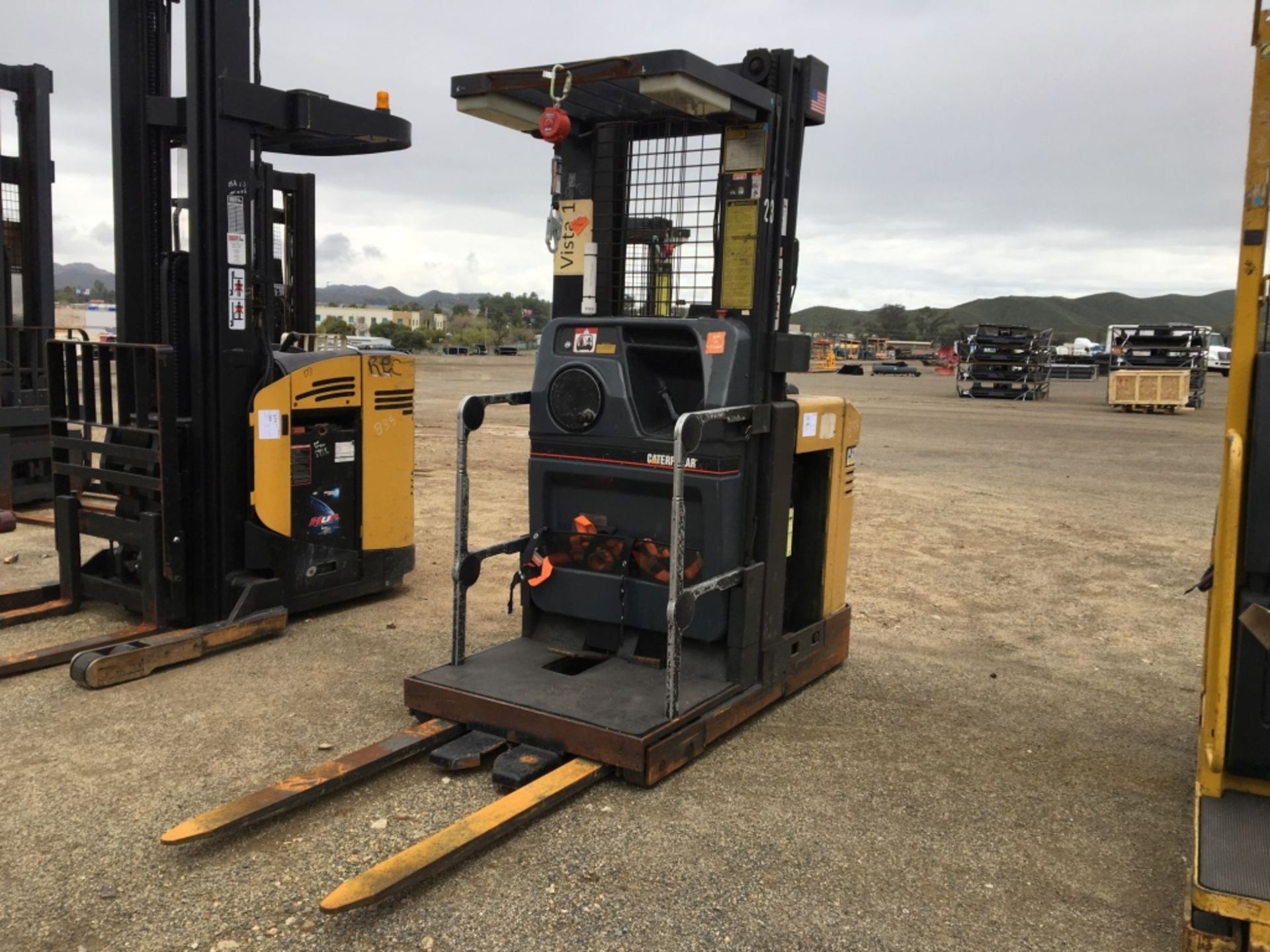 Caterpillar NOR3OP Stand-On Warehouse Forklift, - Image 8 of 102