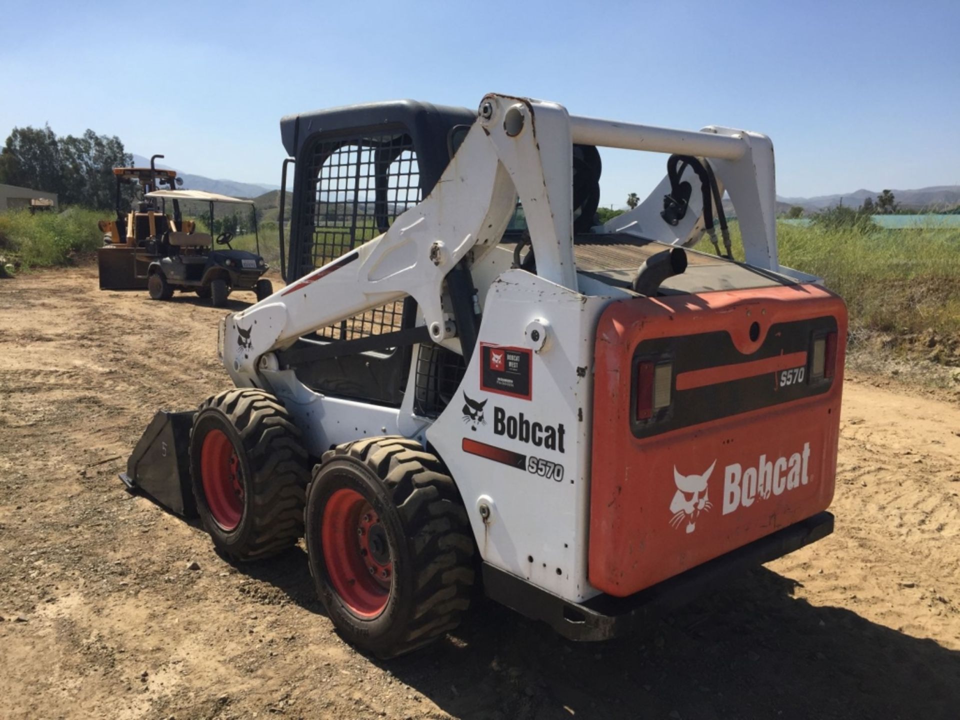 2014 Bobcat S570 Skid Steer Loader, - Image 9 of 55