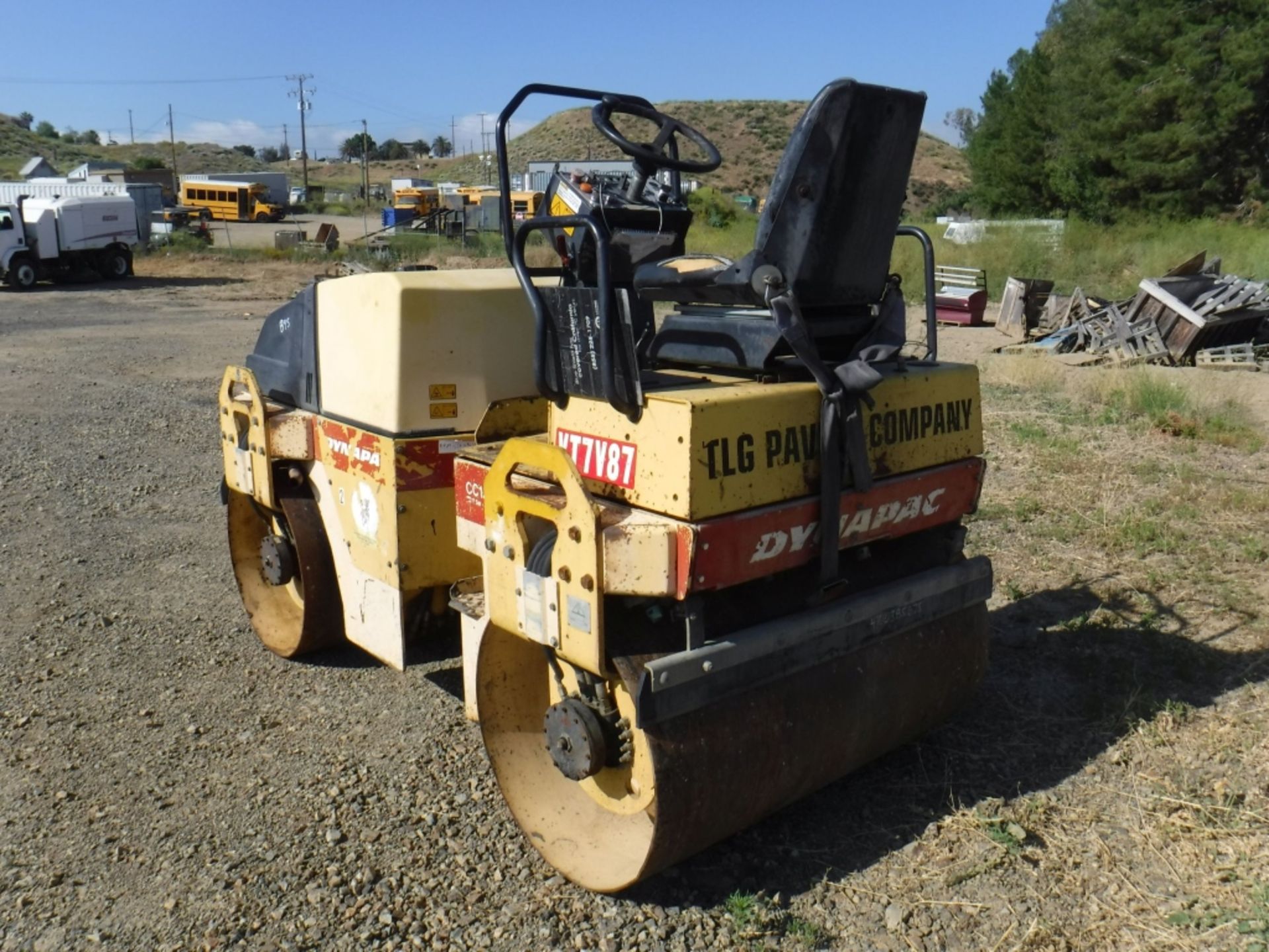 2003 Dynapac CC122 Tandem Vibratory Roller, - Image 3 of 10