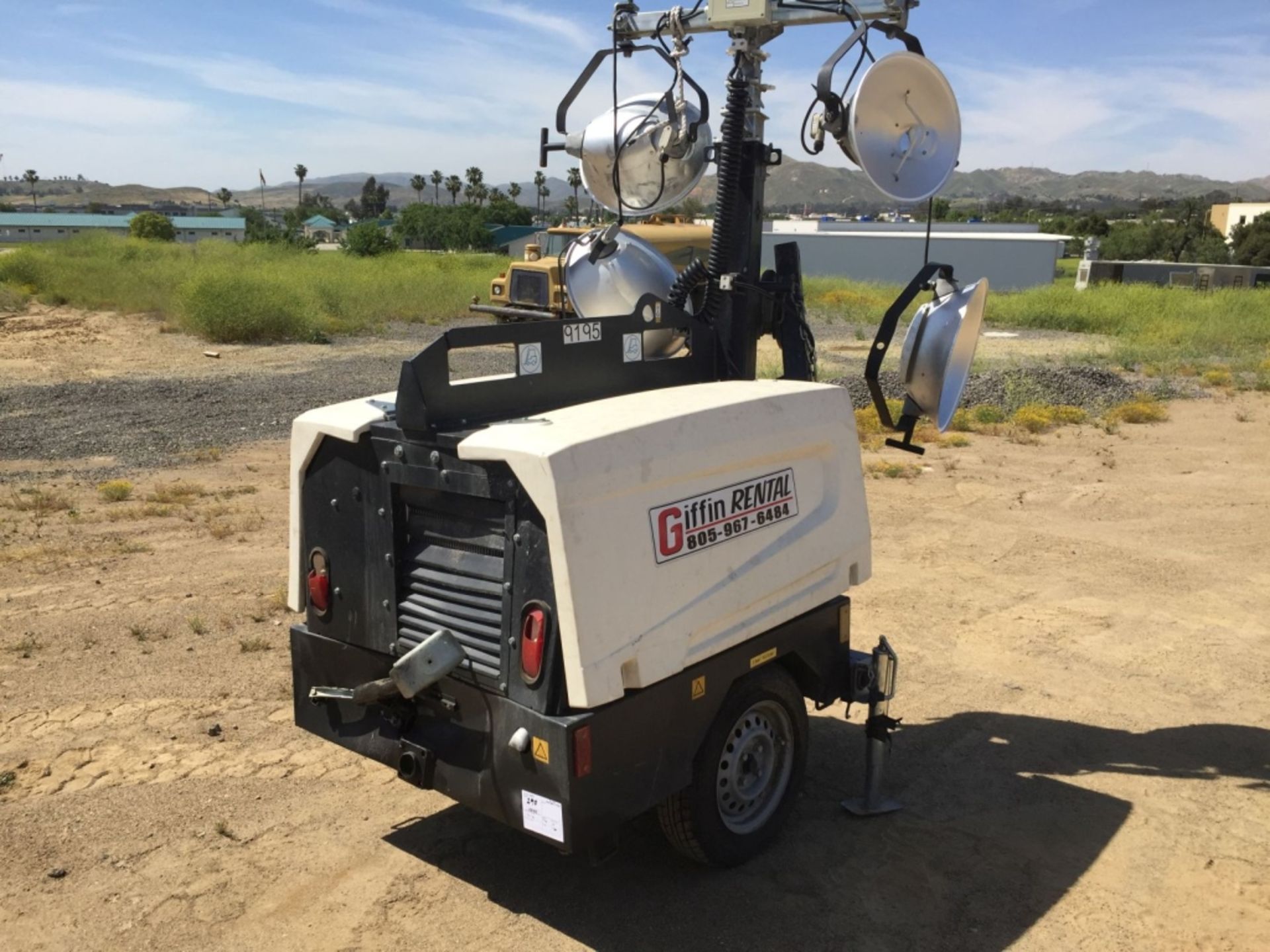 2018 Atlas Copco V4W Light Tower,