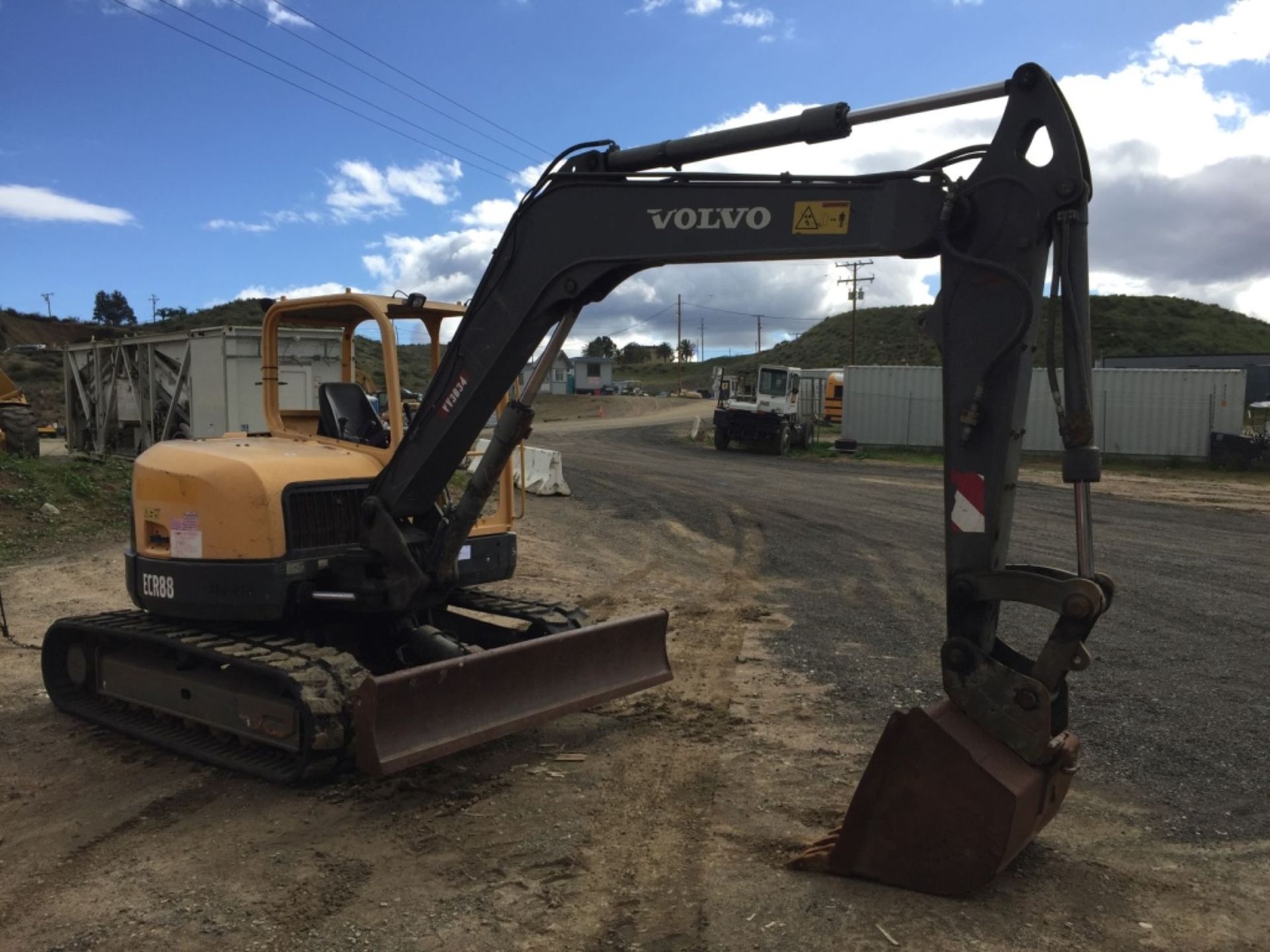 2013 Volvo ECR88 Mini Excavator, - Image 3 of 110