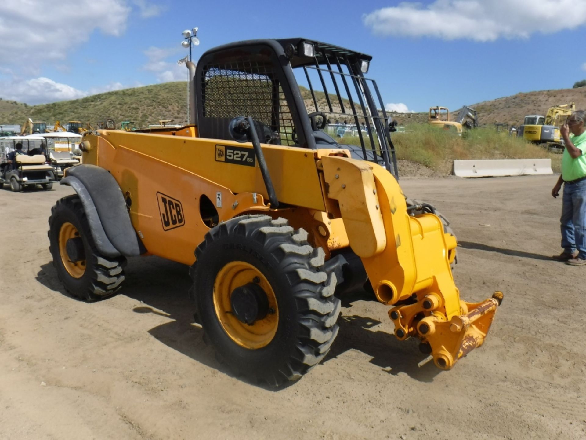 2010 JCB 527-55 Loadall Forward Reach Forklift, - Image 3 of 37