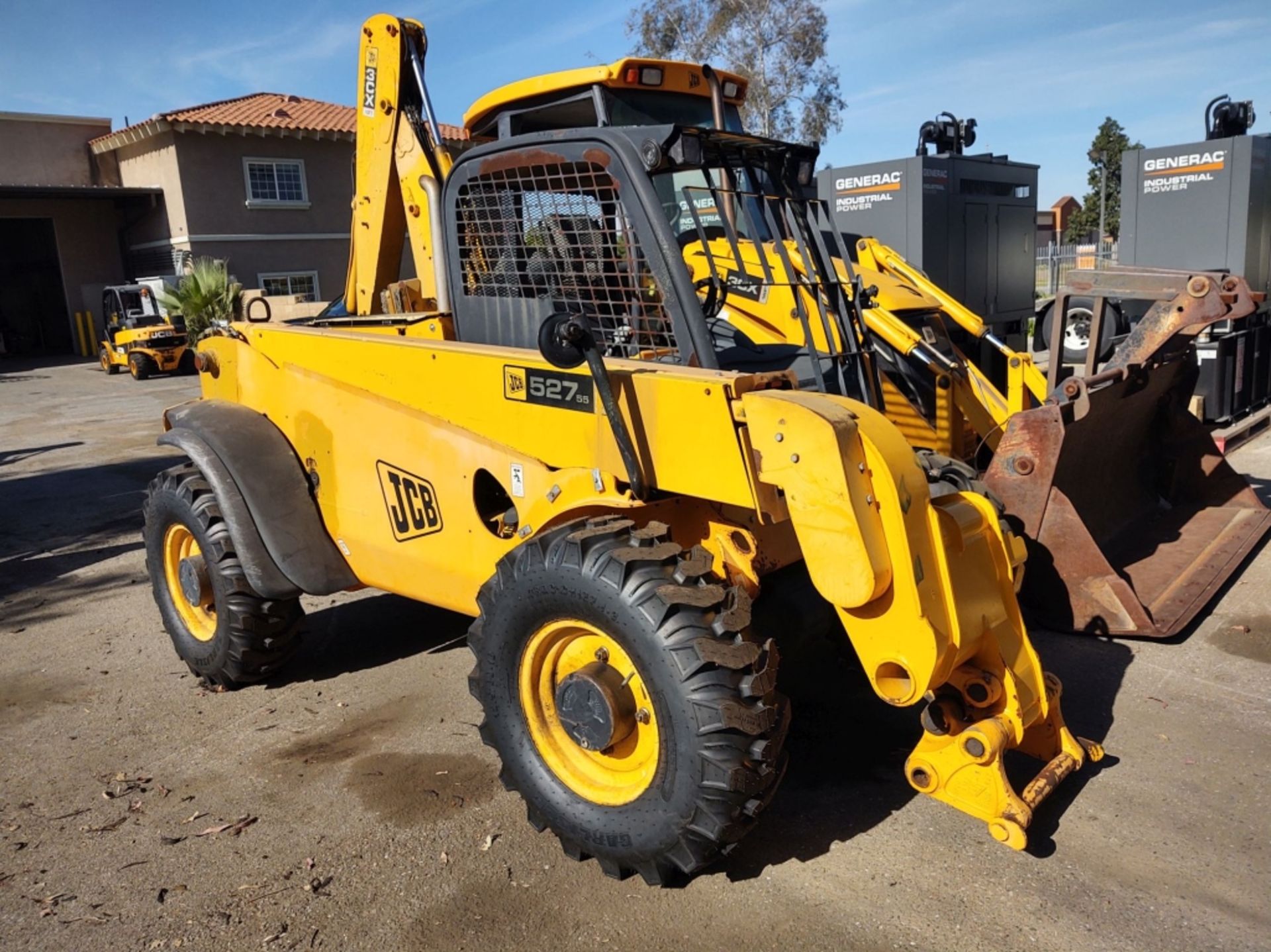 2010 JCB 527-55 Loadall Forward Reach Forklift,