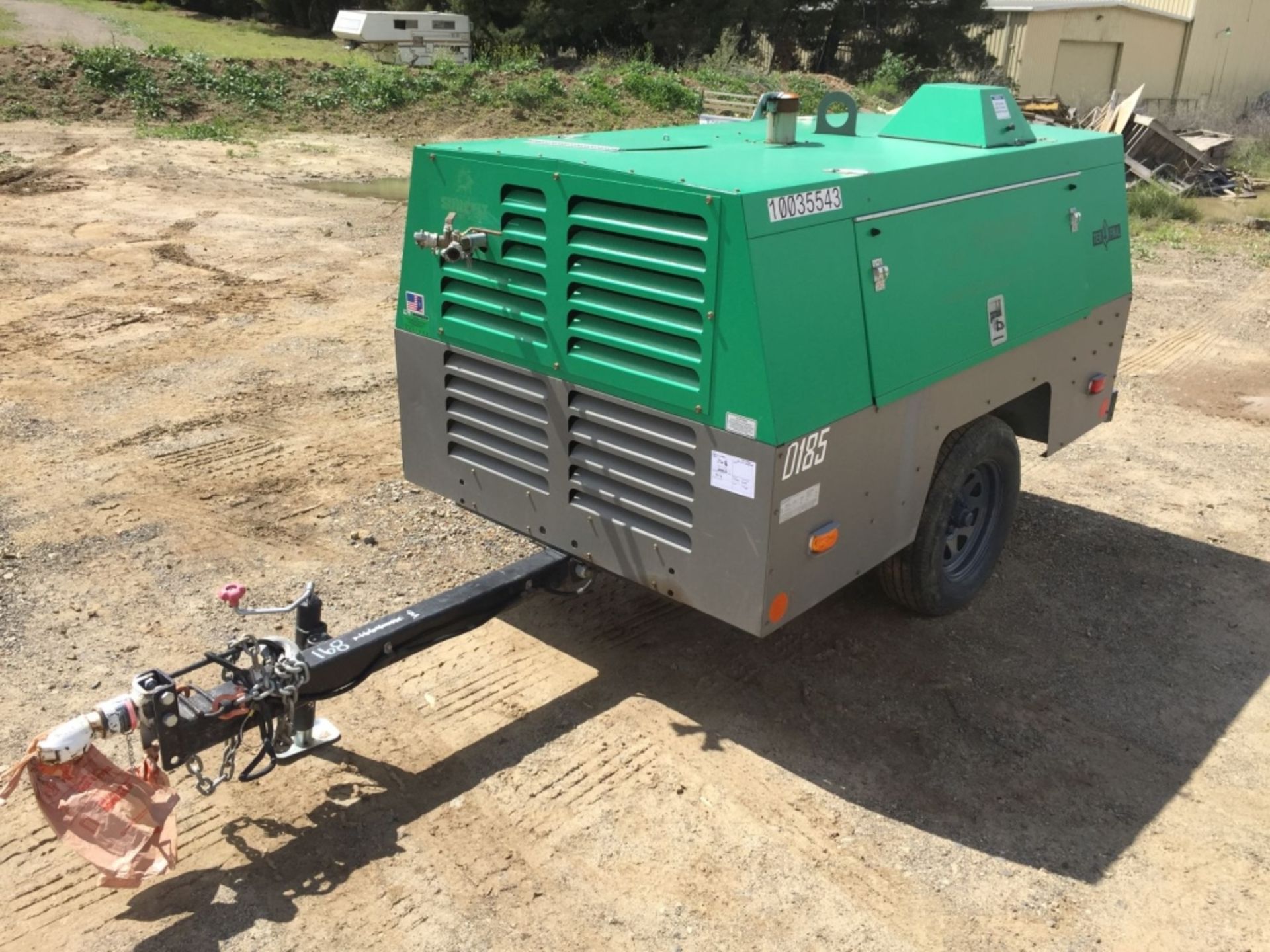 2018 Sullivan D185PDZSB 185 CFM Air Compressor, - Image 2 of 39