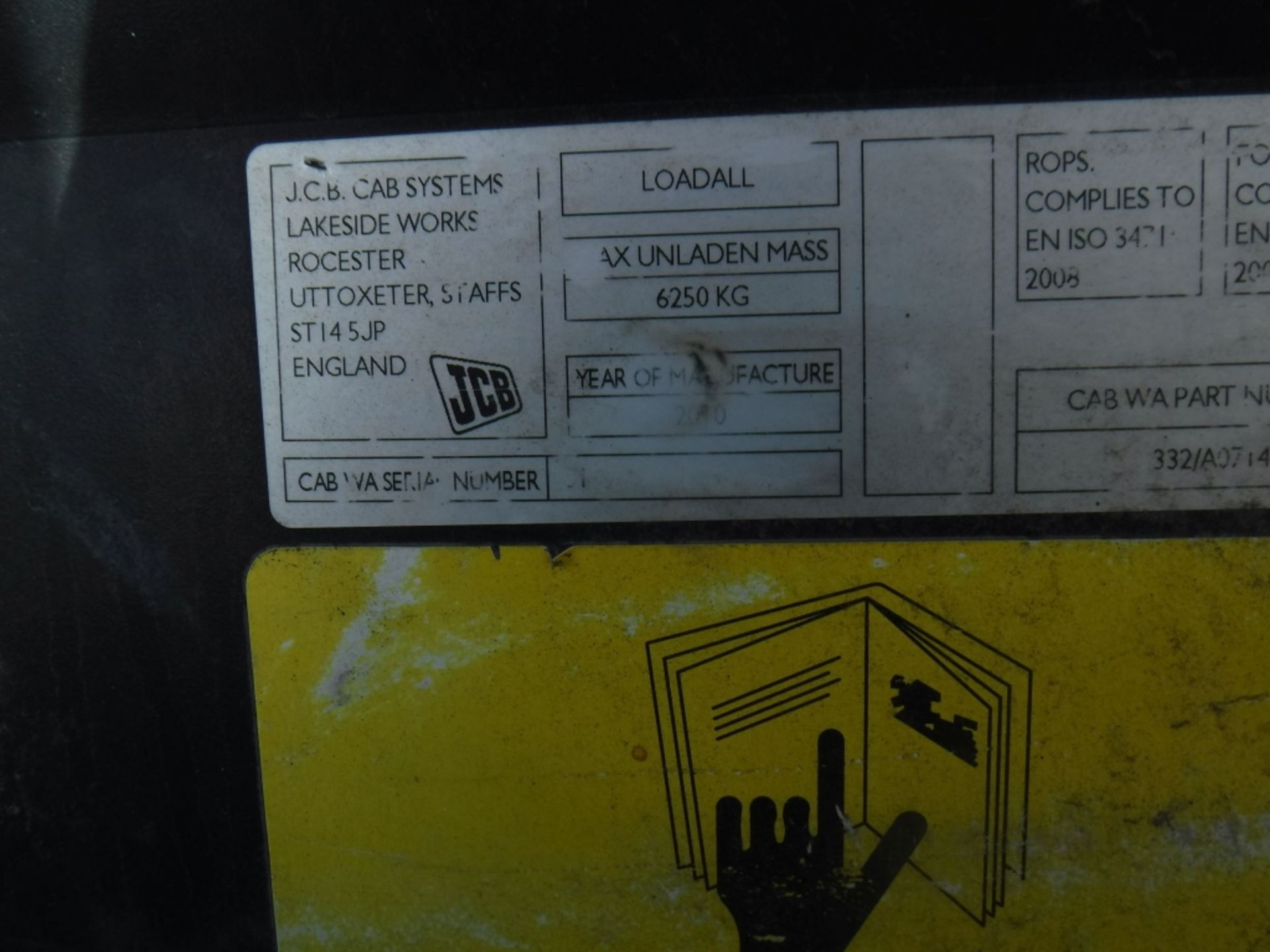 2010 JCB 527-55 Loadall Forward Reach Forklift, - Image 35 of 37