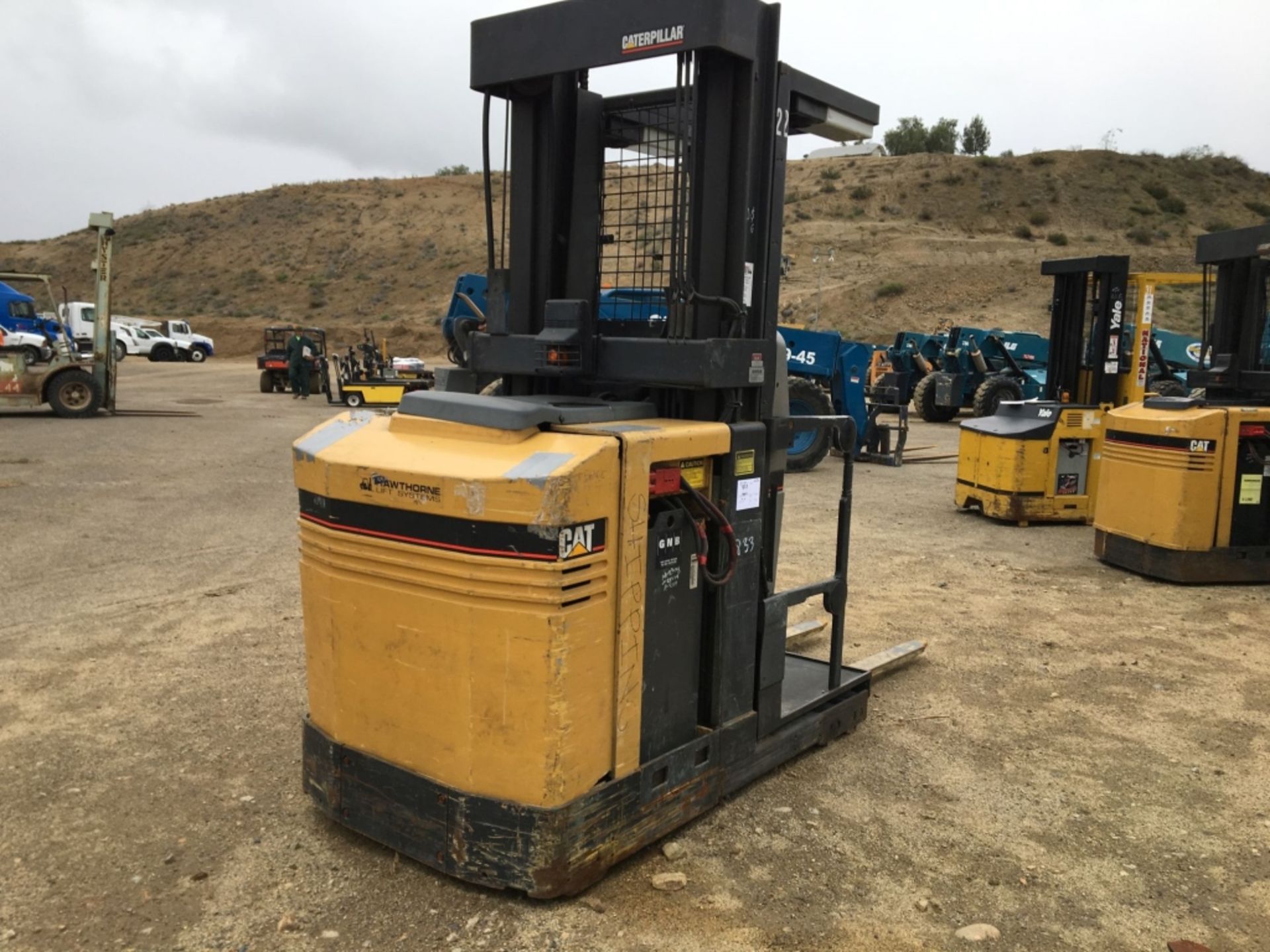 Caterpillar NOR3OP Stand-On Warehouse Forklift, - Image 14 of 49