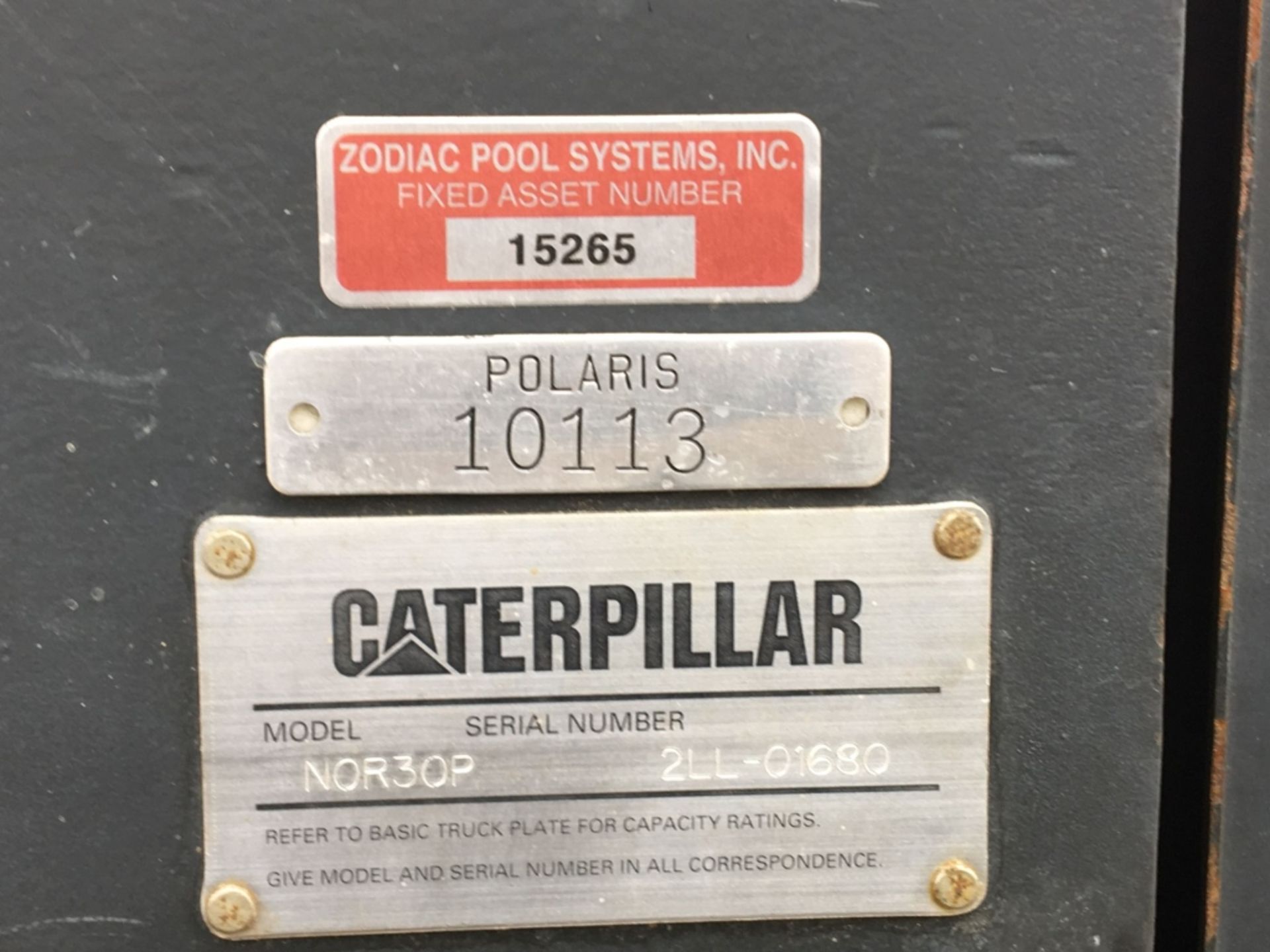 Caterpillar NOR3OP Stand-On Warehouse Forklift, - Image 48 of 49