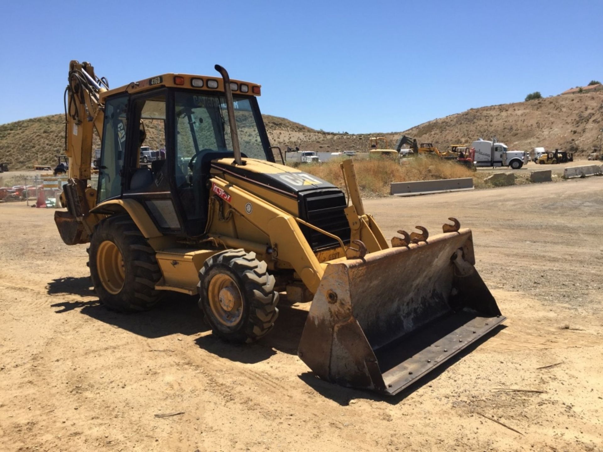 2001 Caterpillar 416D Backhoe,