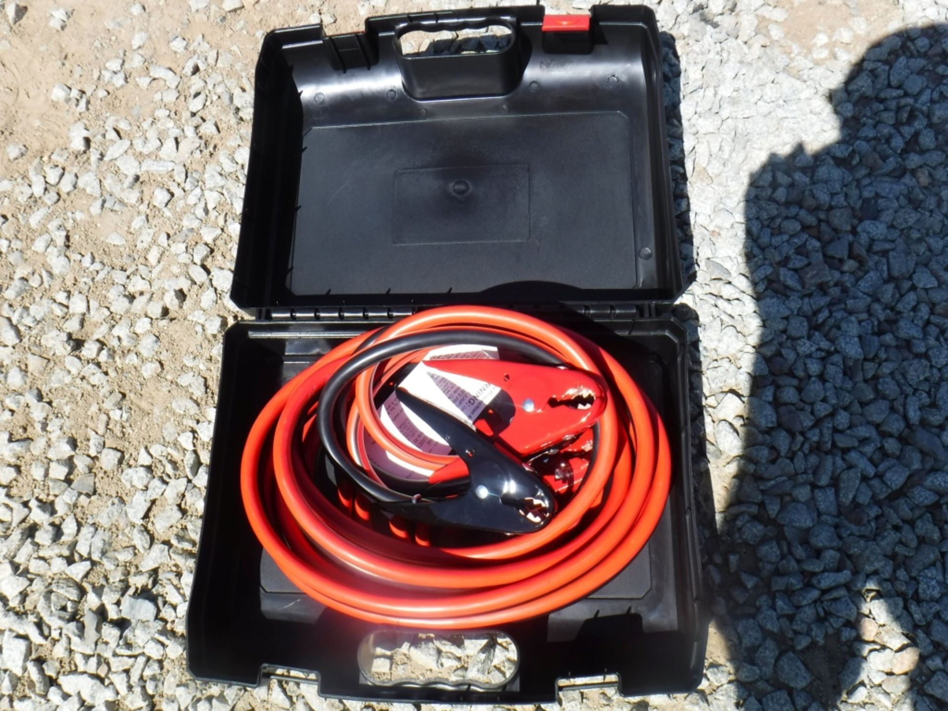 Unused 25' 80 AMP Extra Heavy Duty Booster Cables. - Image 2 of 2