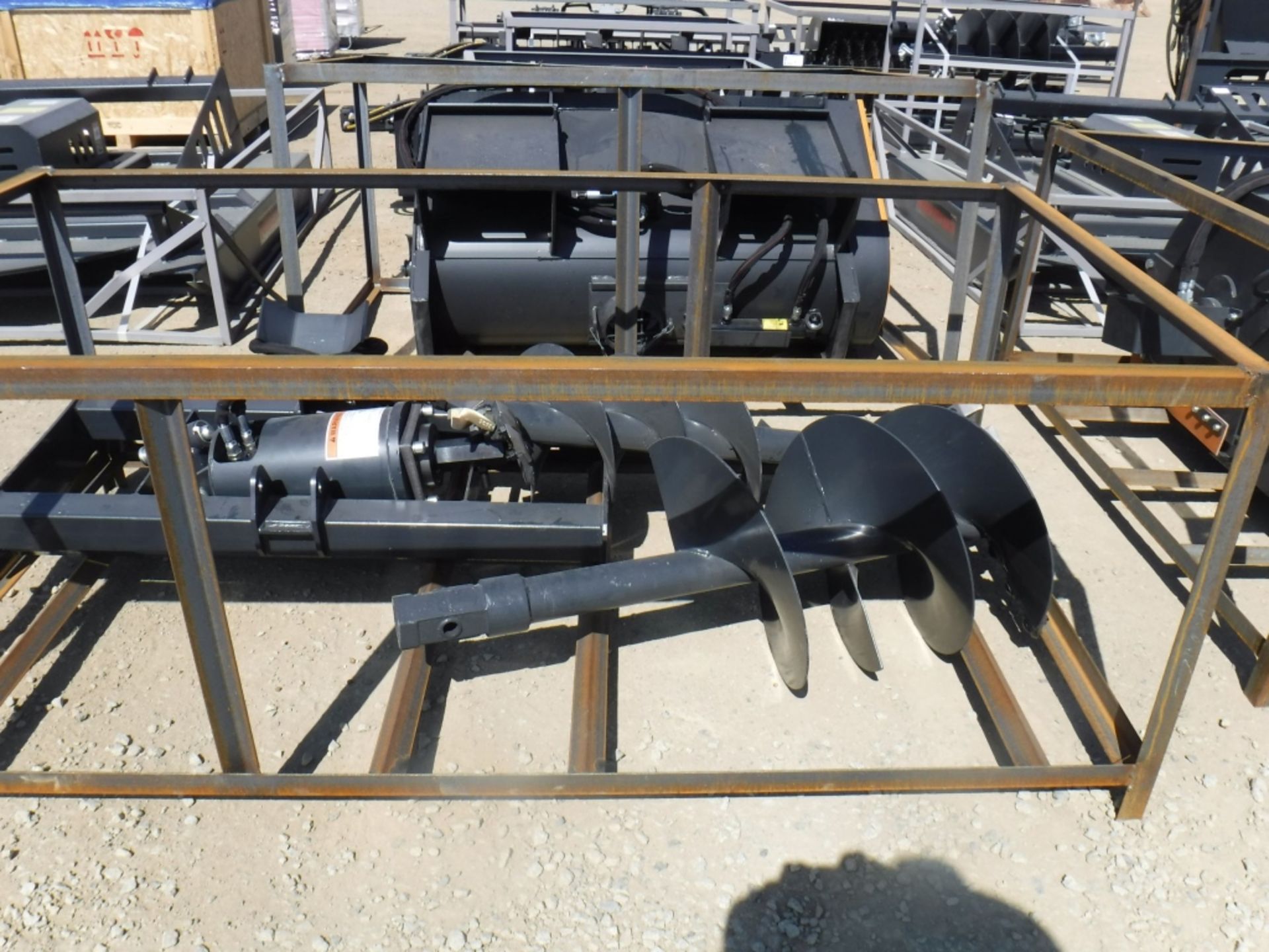 Unused 2020 Wolverine Hydraulic Auger Attachment, - Image 3 of 13