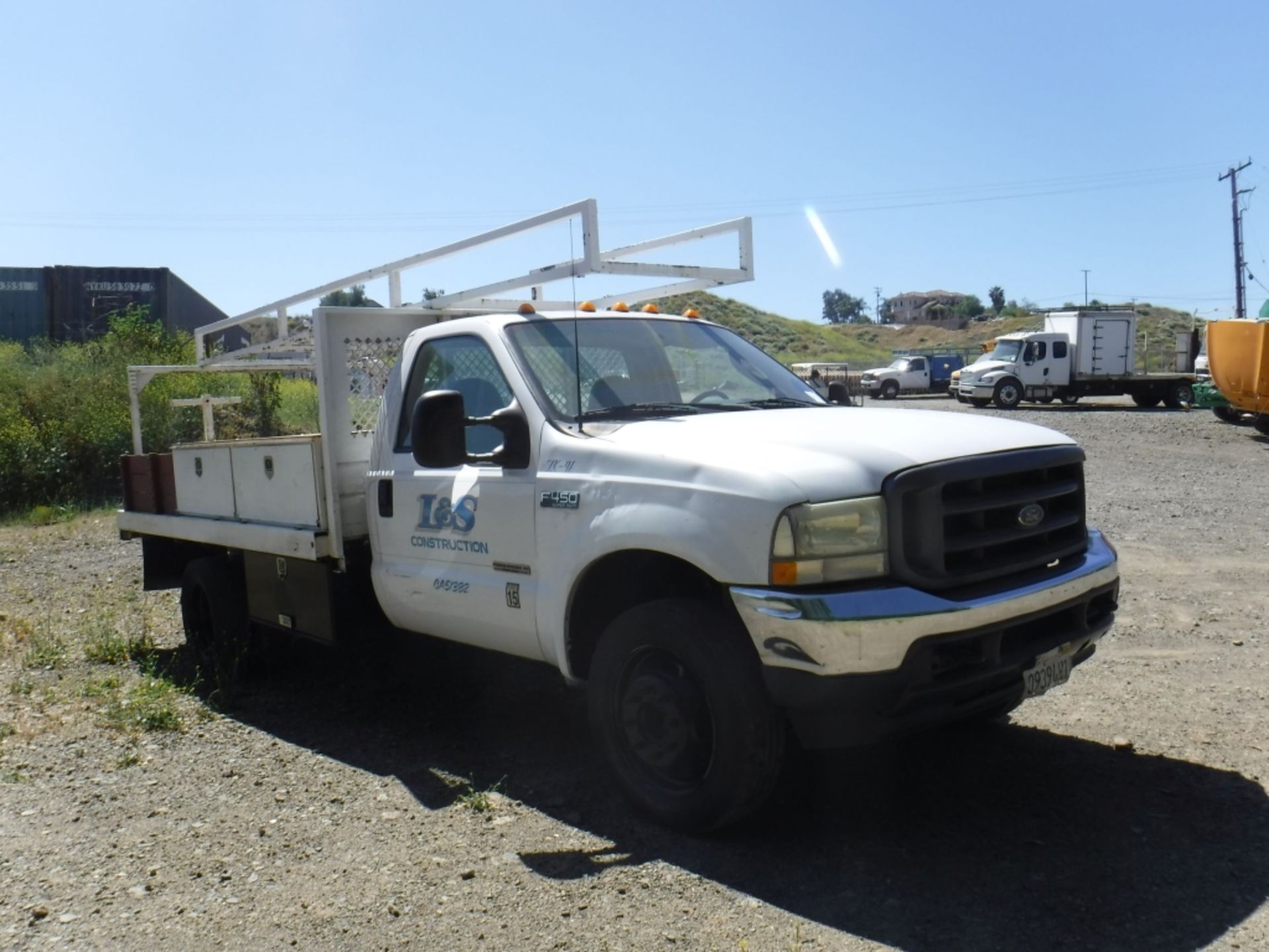 Ford F450XL Flatbed Truck, - Image 6 of 46