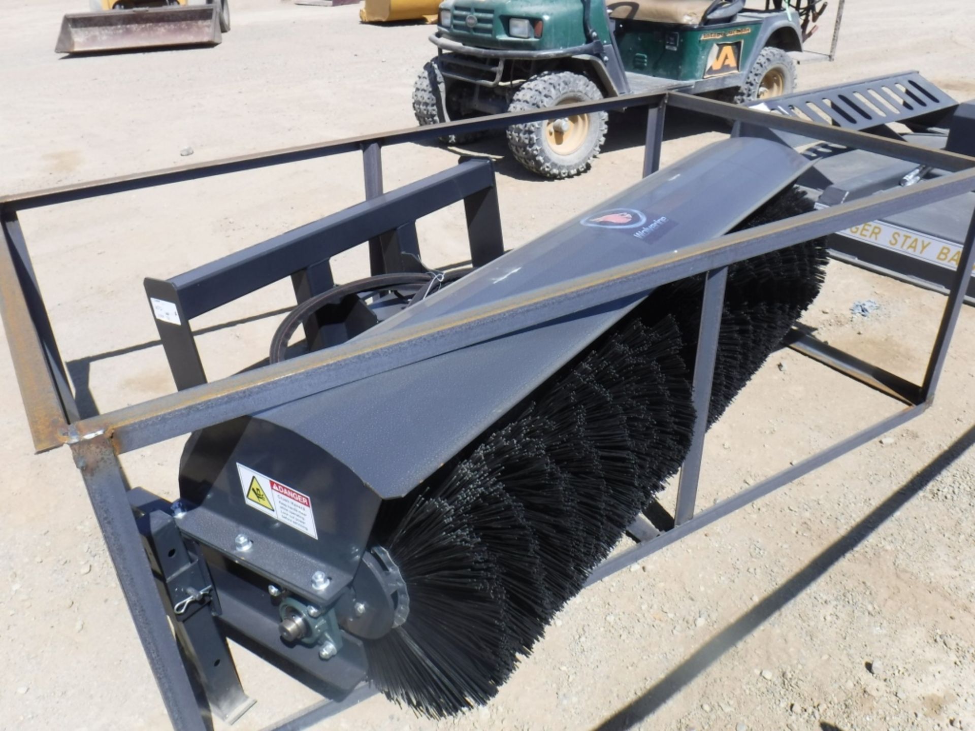 Unused 2020 Wolverine 72" Angle Broom Attachment, - Image 10 of 13