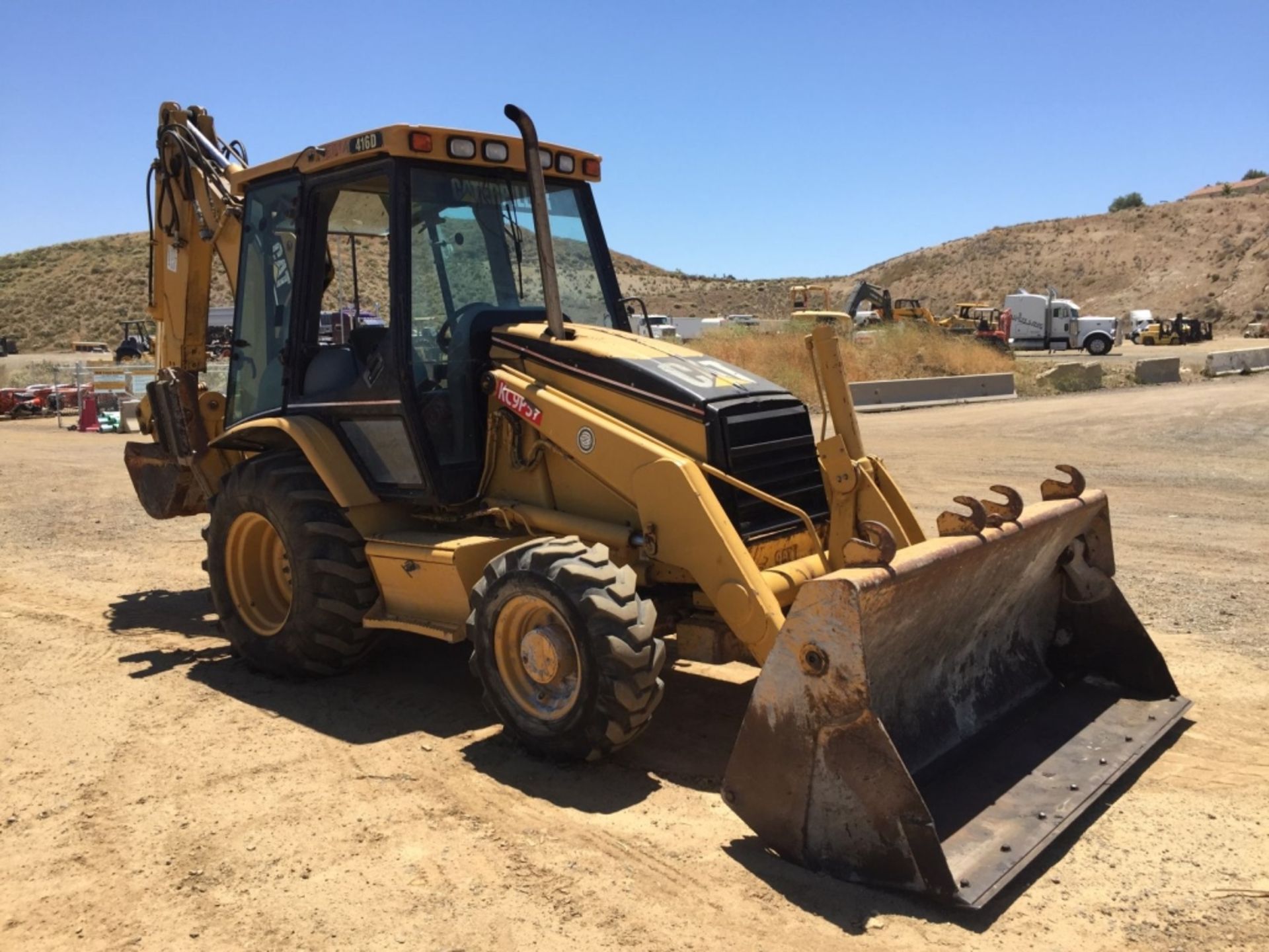 2001 Caterpillar 416D Backhoe, - Image 13 of 109